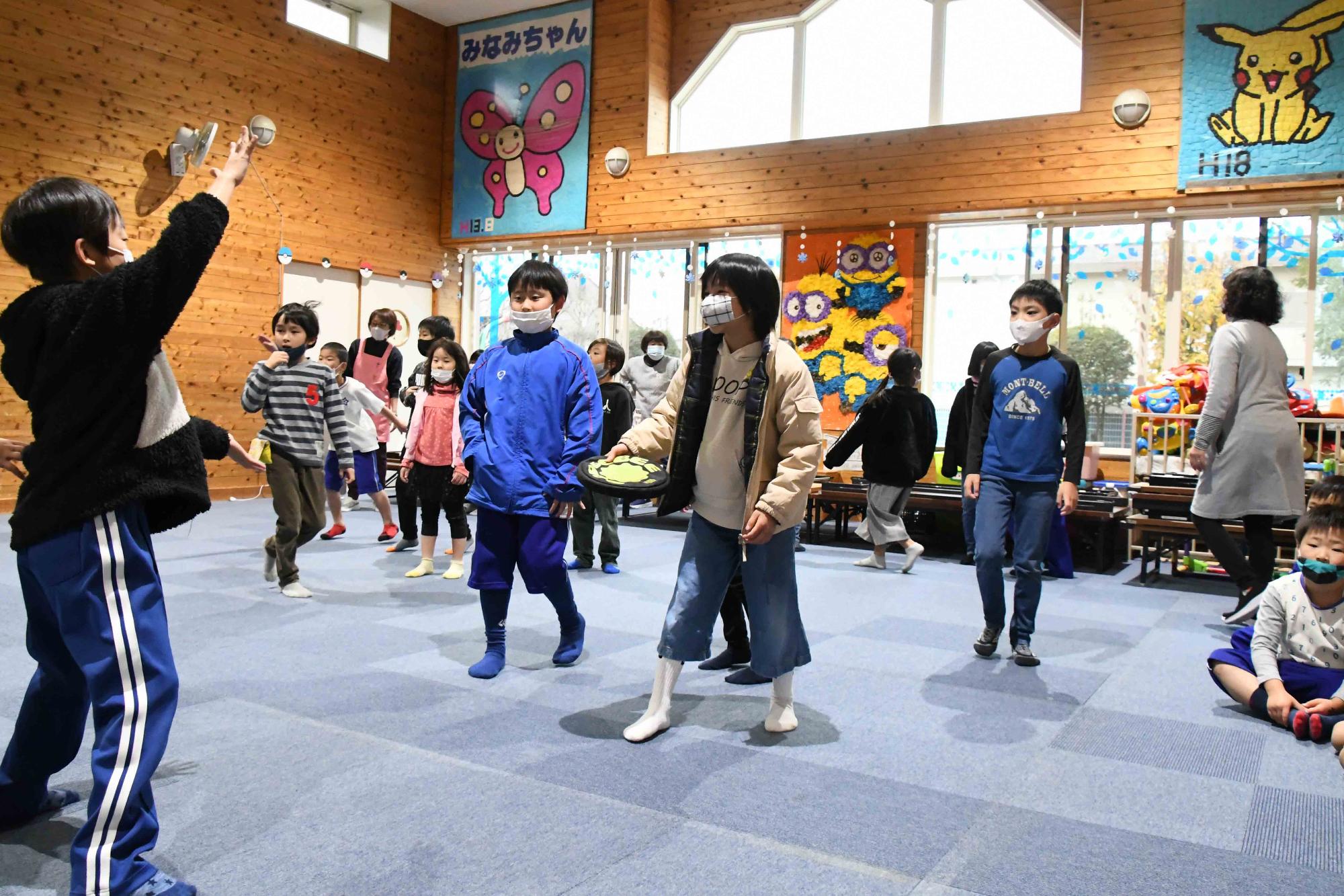 1208敷島みなみ児童館ドッヂビー