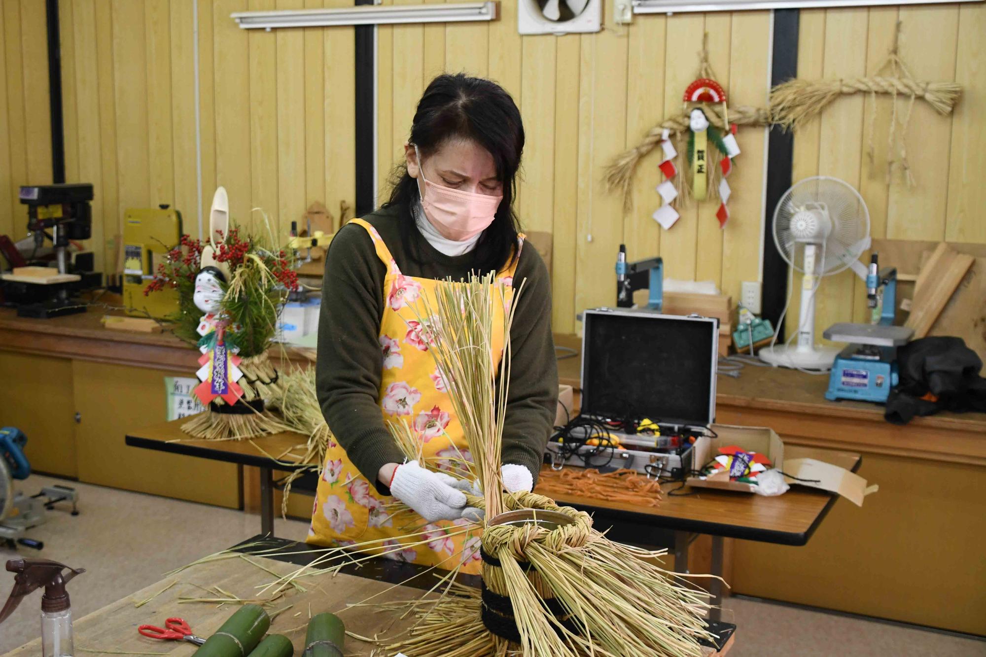 1226門松でお正月