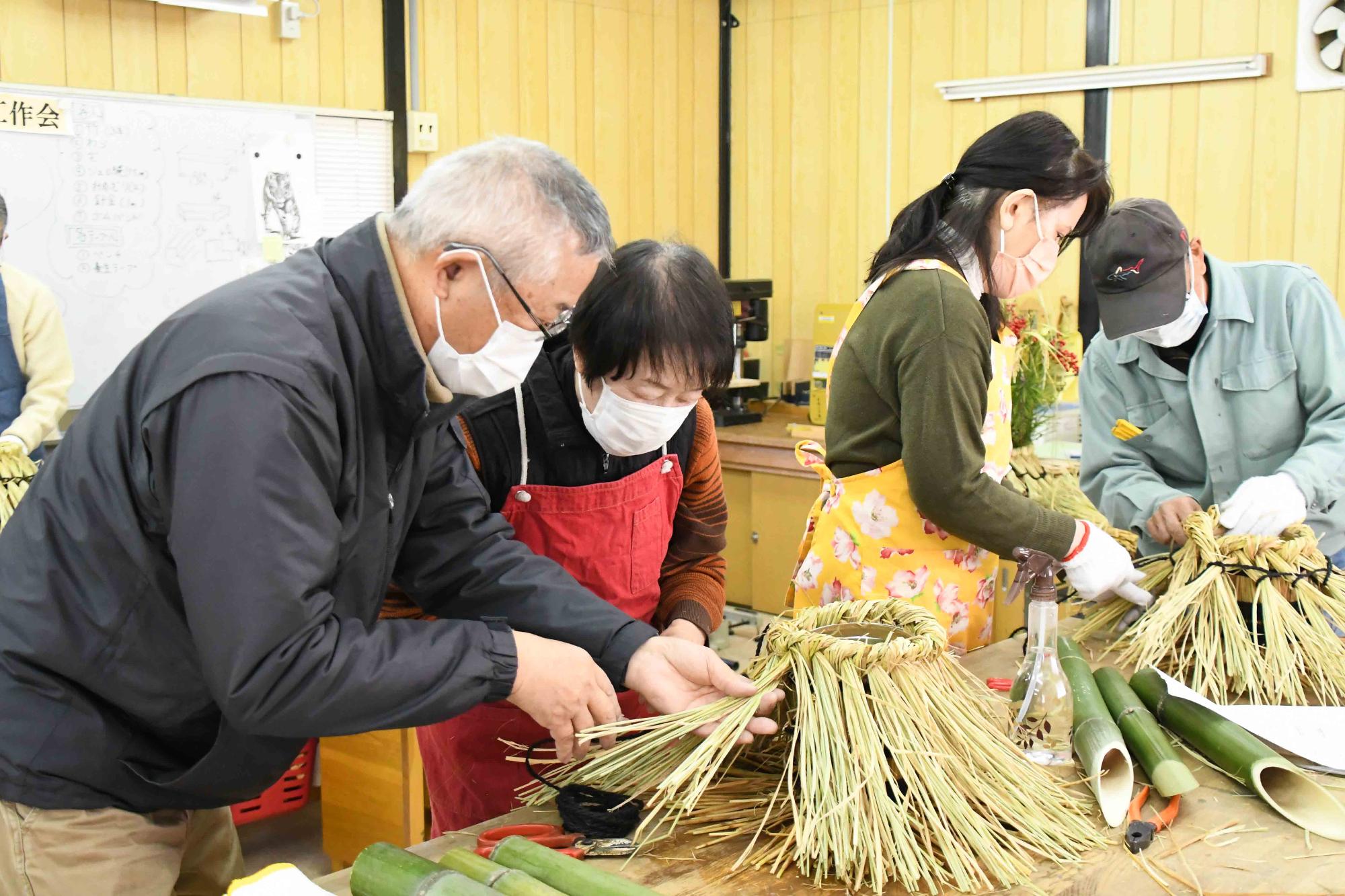 1226門松でお正月