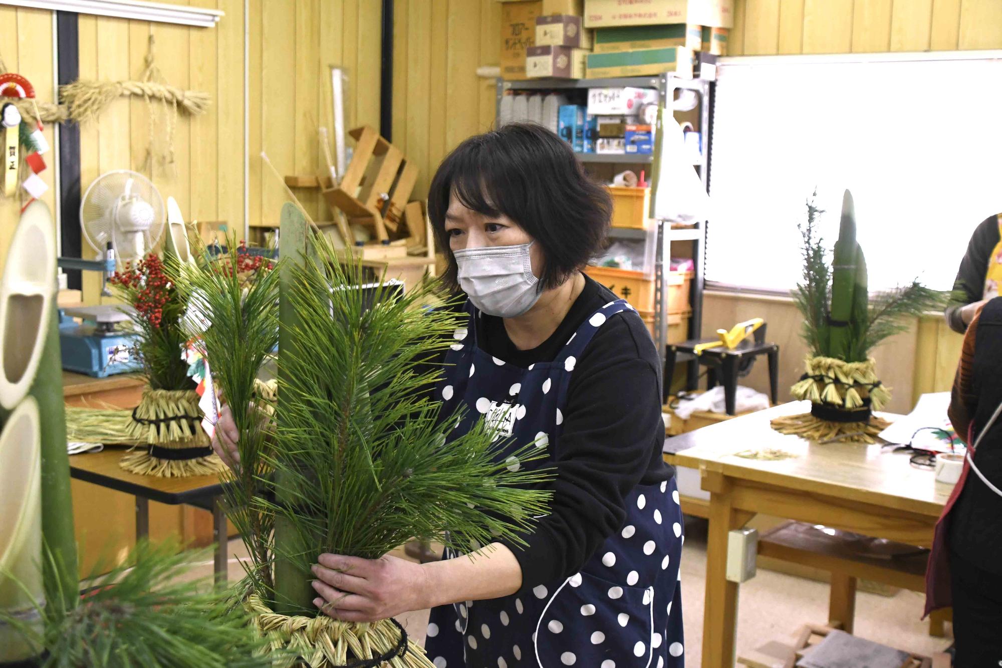 1226門松でお正月