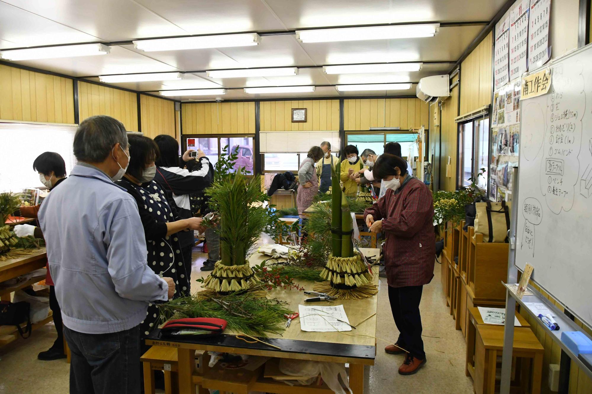 1226門松でお正月