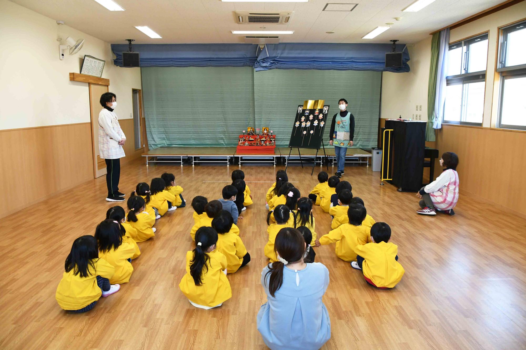20220303竜王北保育園ひなまつり