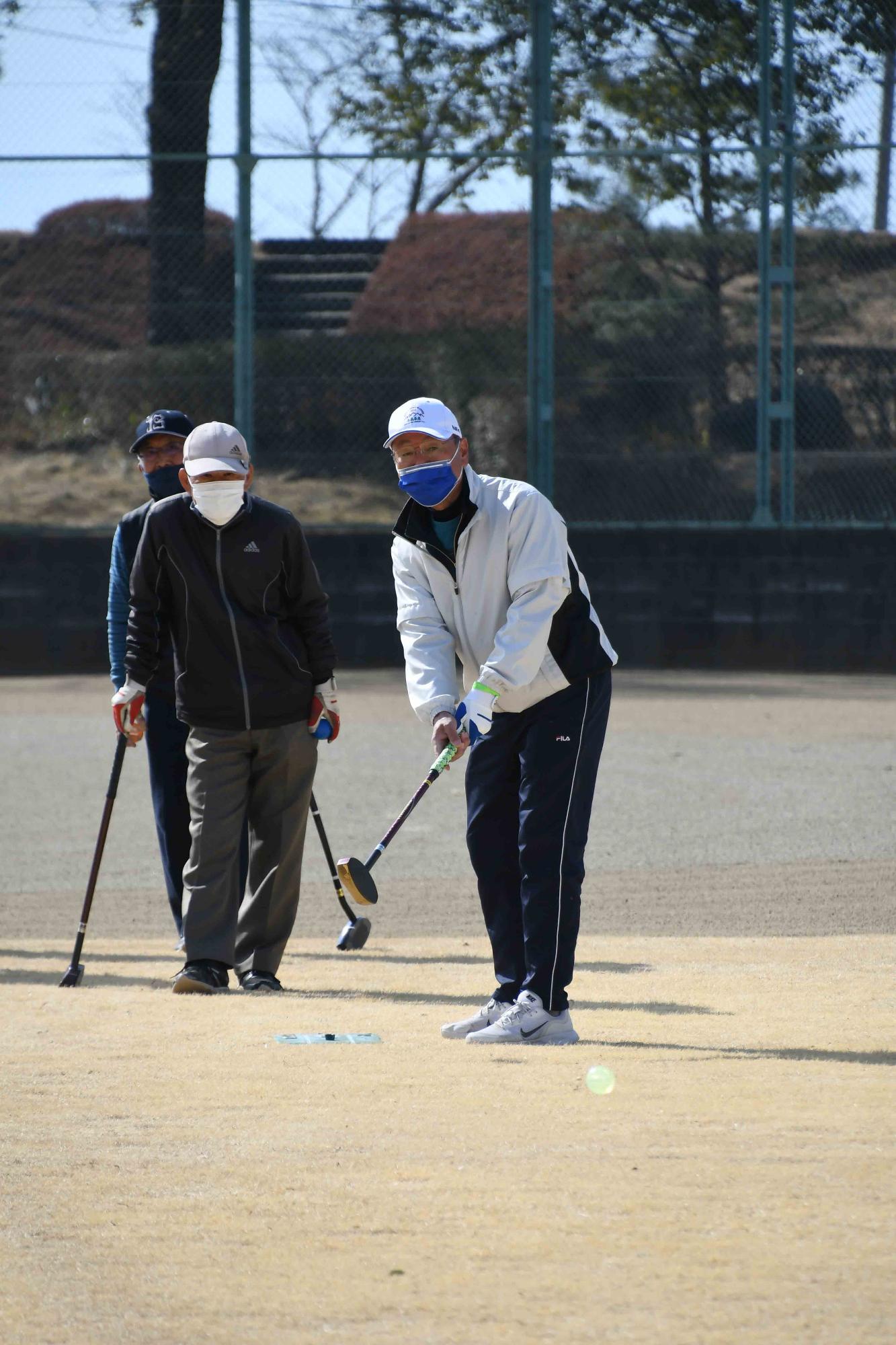 20220313支部対抗グラウンドゴルフ大会