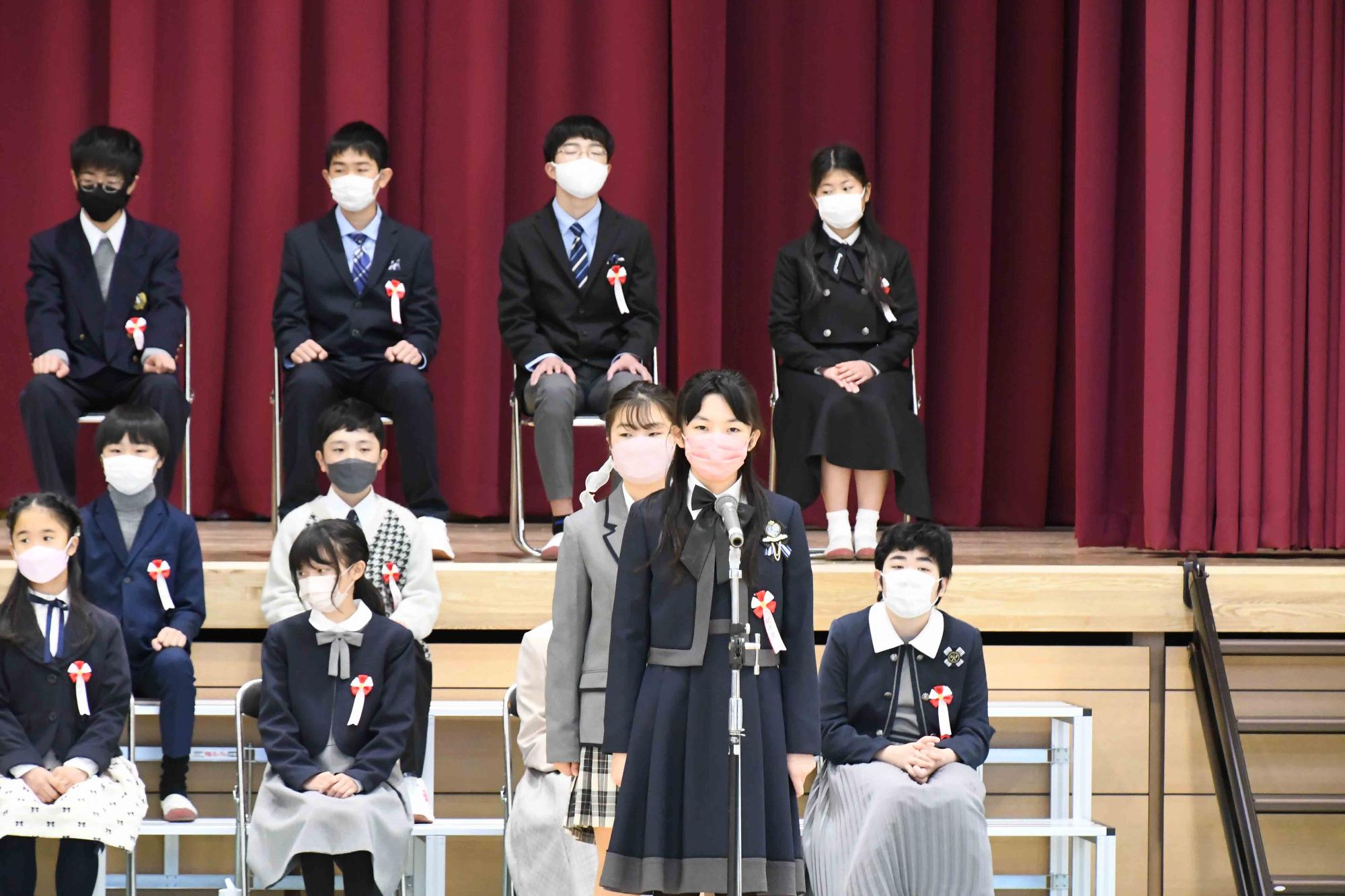 20220318敷島北小卒業式
