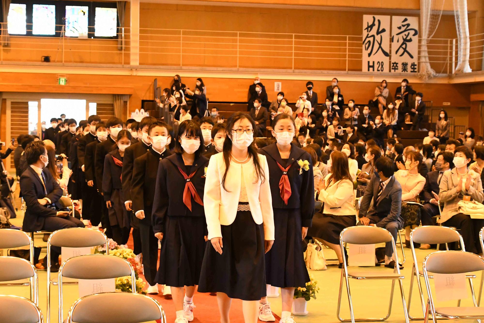 20220407敷島中学校入学式