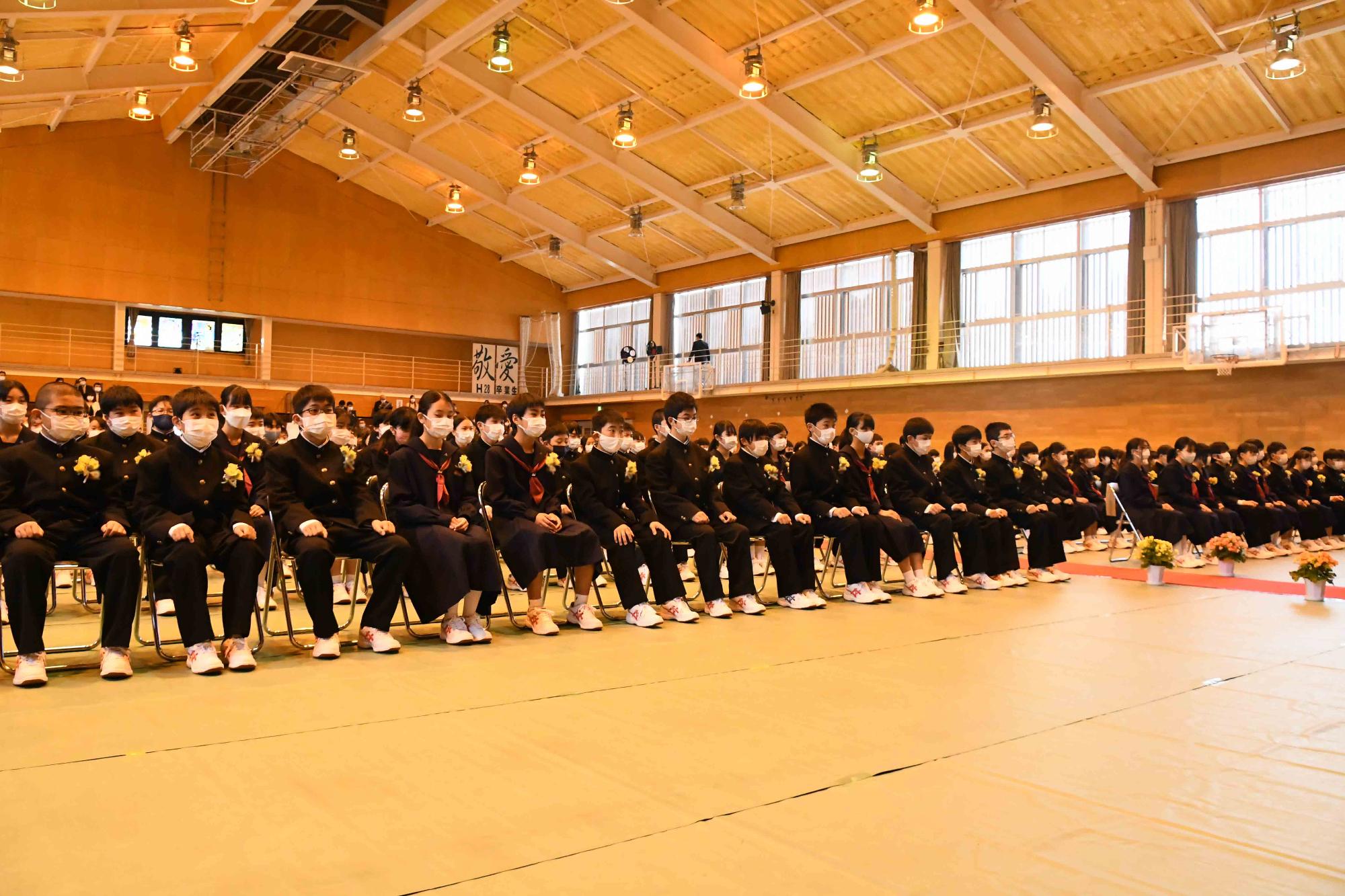20220407敷島中学校入学式