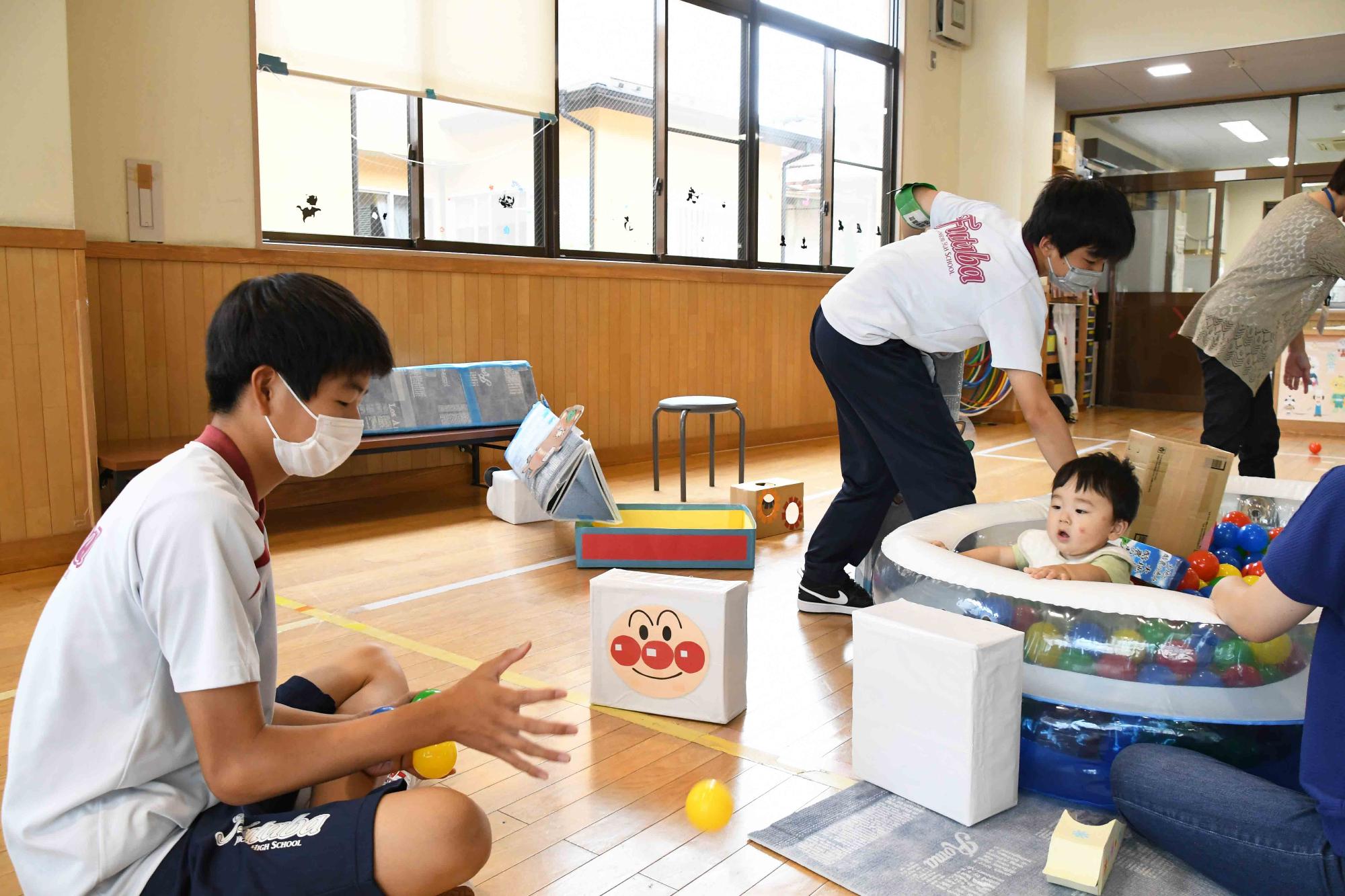 20220714敷島ふれあい中央児童館ボールプール