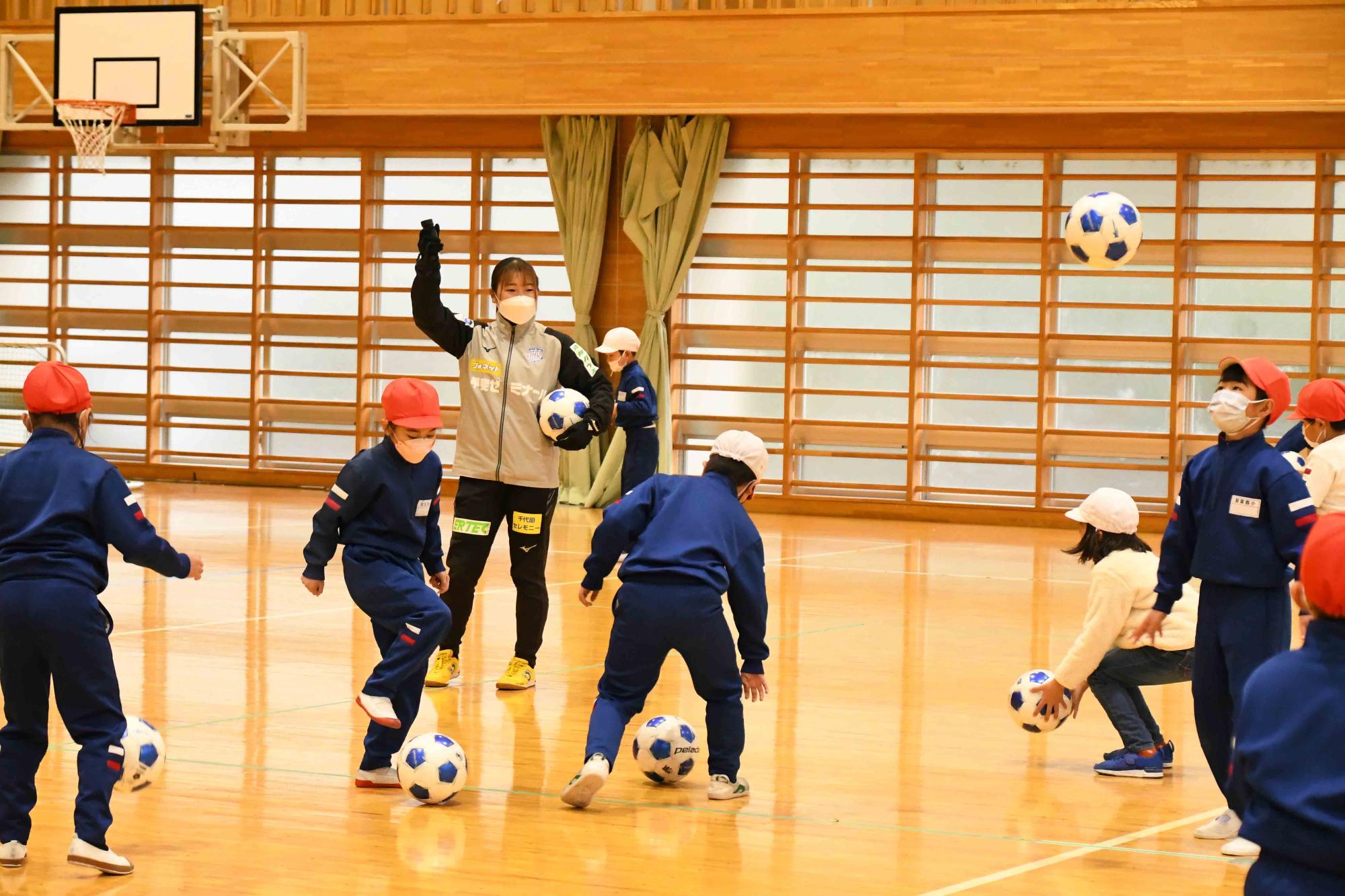 20221222双葉西小学校サッカー教室
