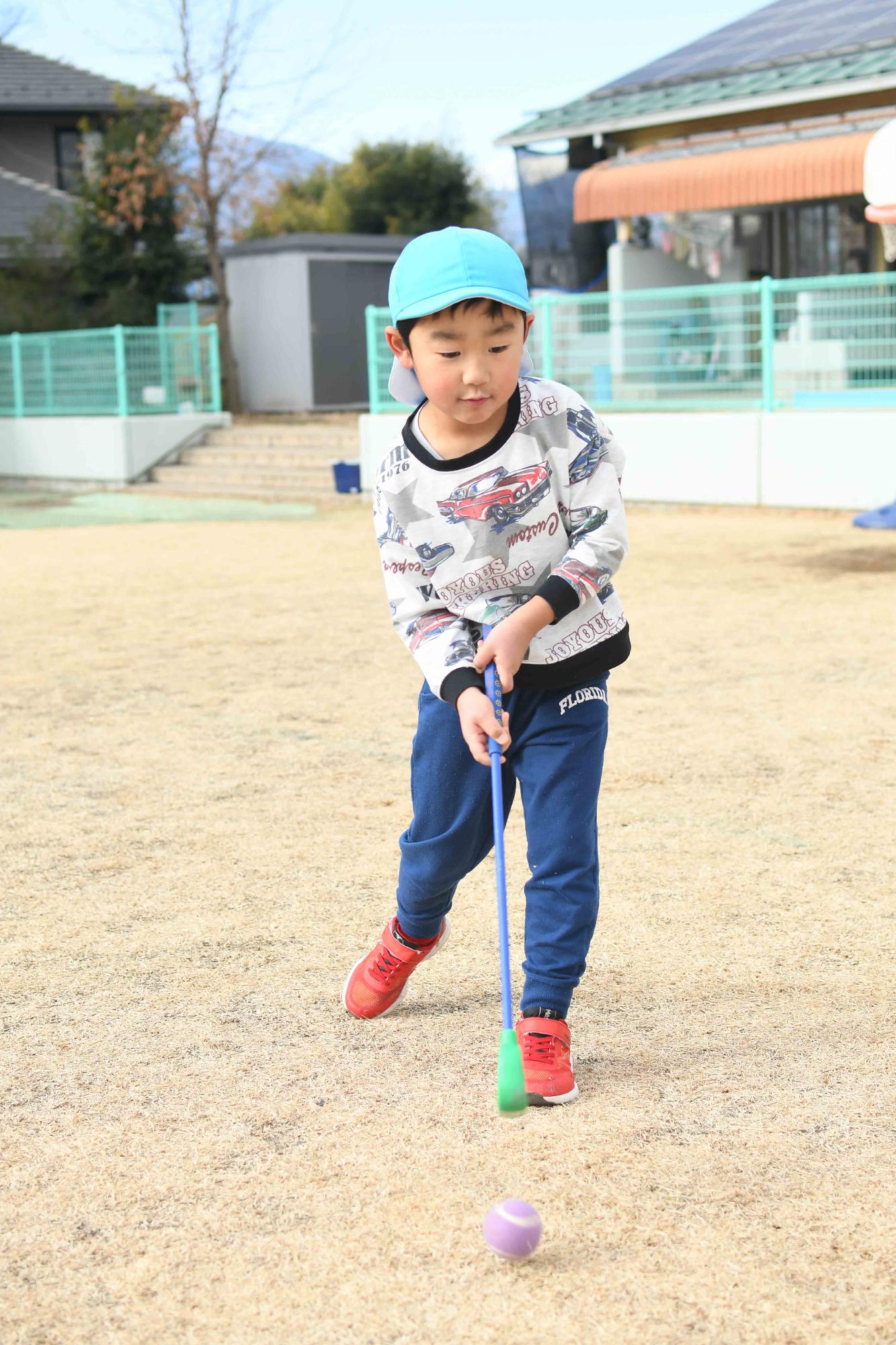 20230117竜王中央保育園スナッグゴルフ