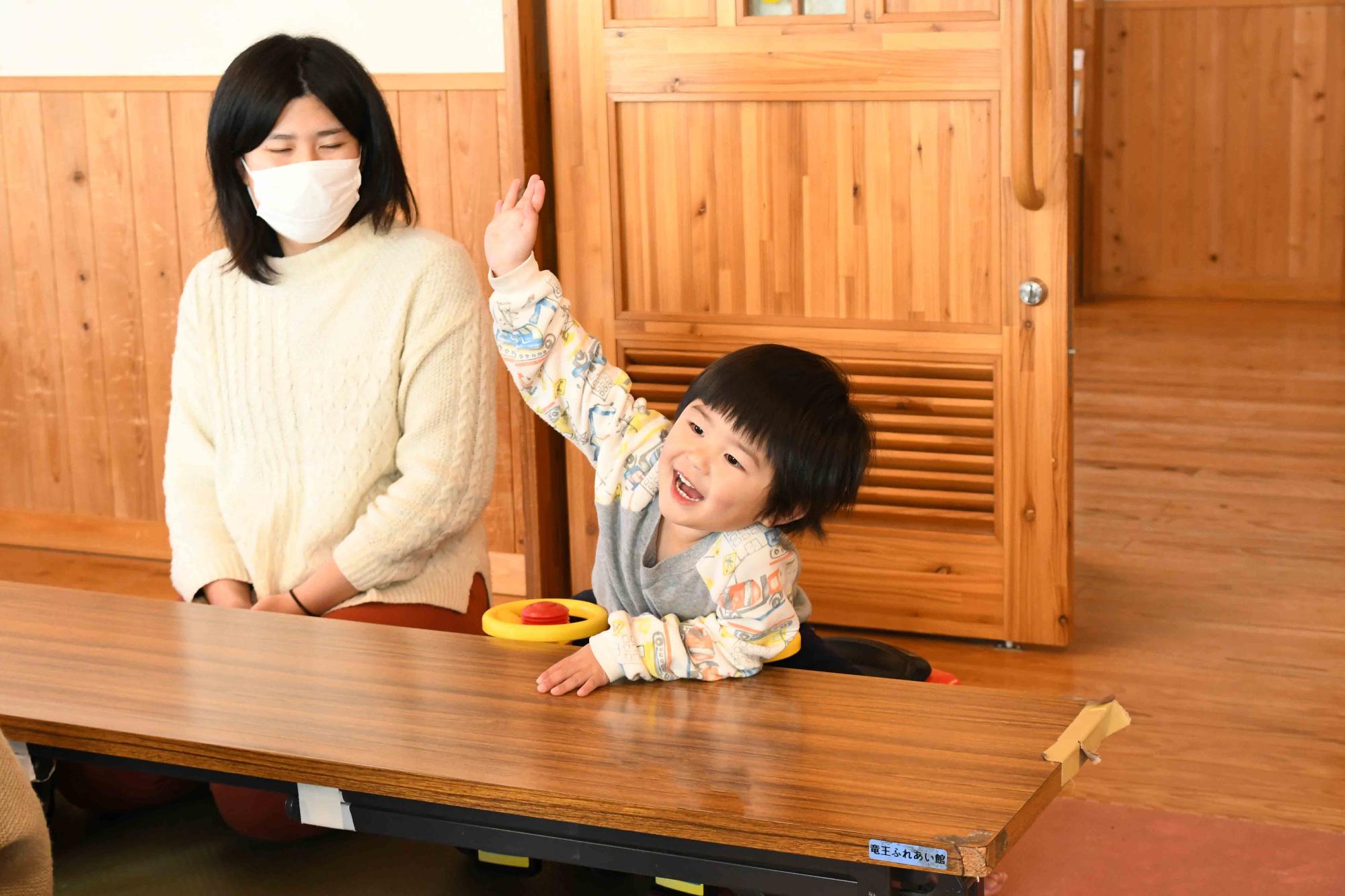 20230131竜王ふれあい館節分あそび