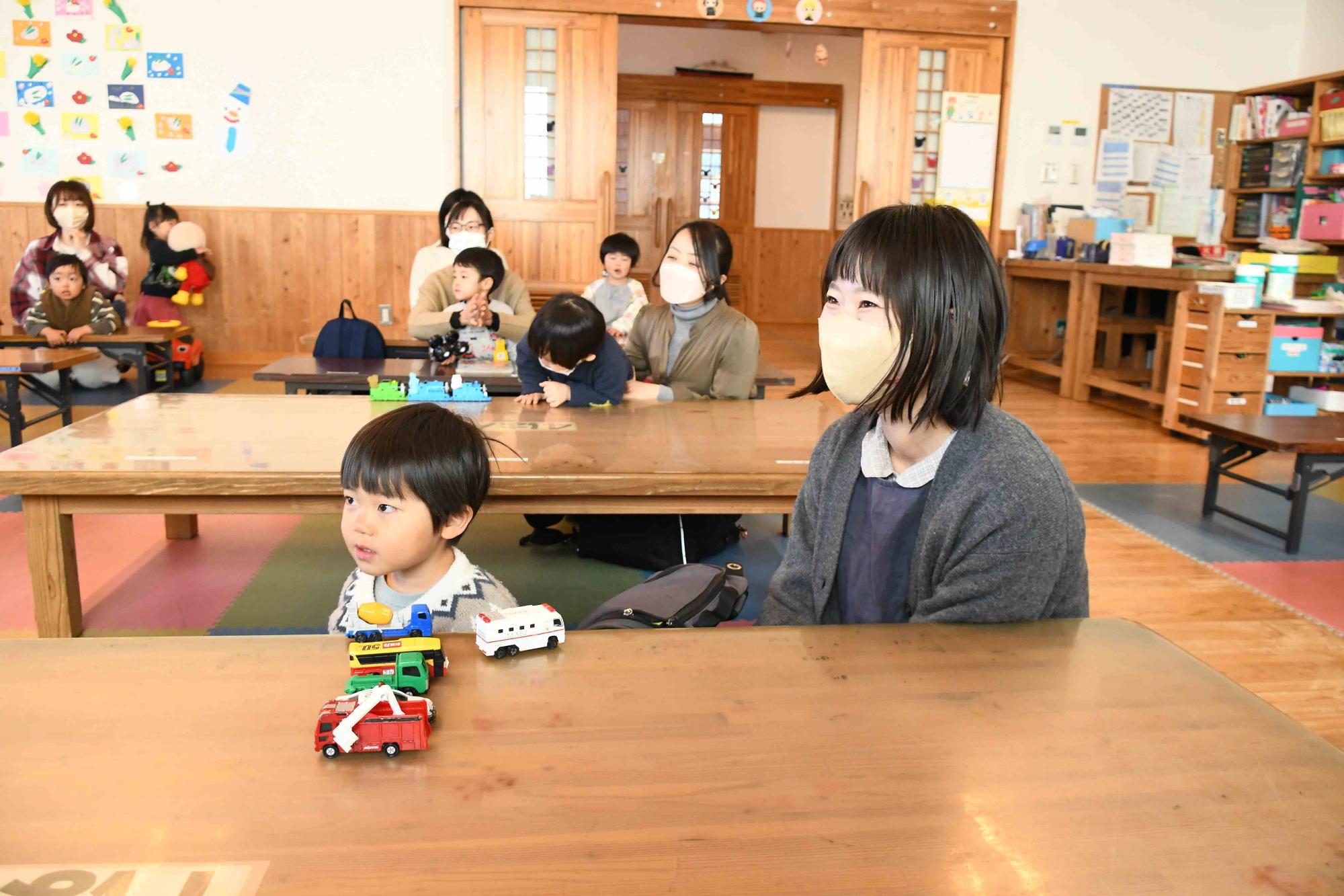 20230131竜王ふれあい館節分あそび