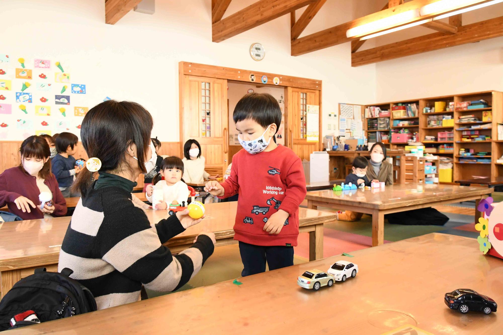 20230131竜王ふれあい館節分あそび