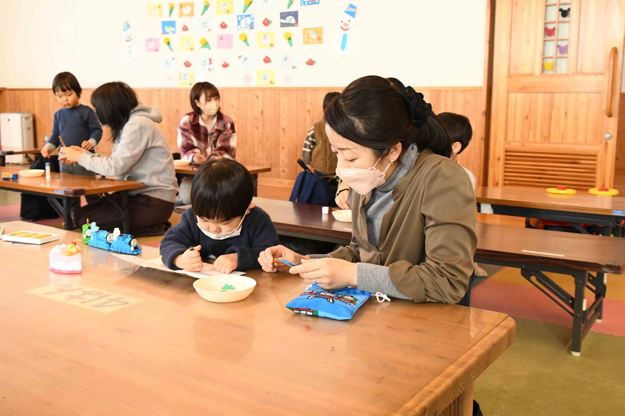 20230131竜王ふれあい館節分あそび