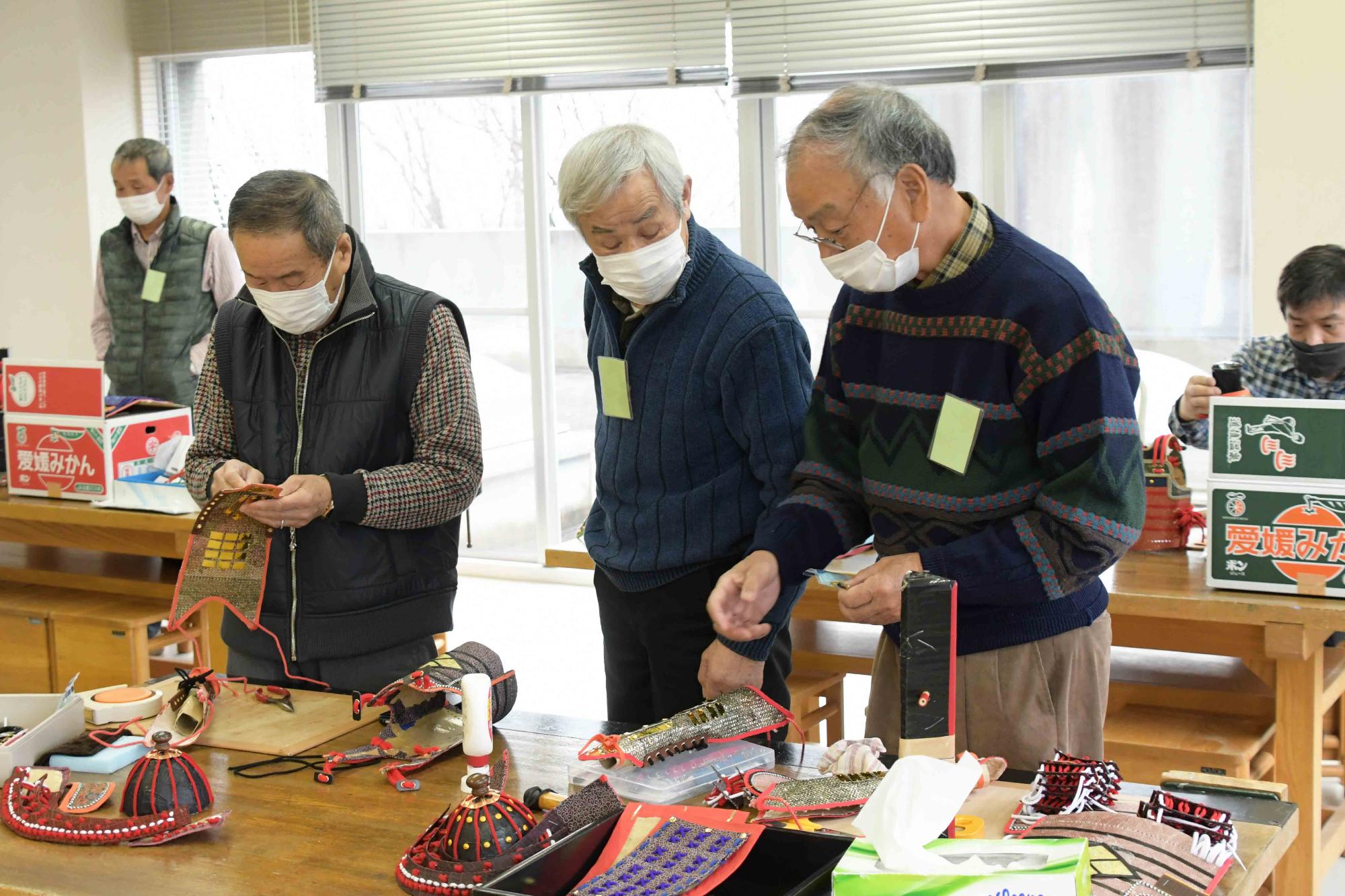 20230219敷島公民館甲冑作りを学ぼう