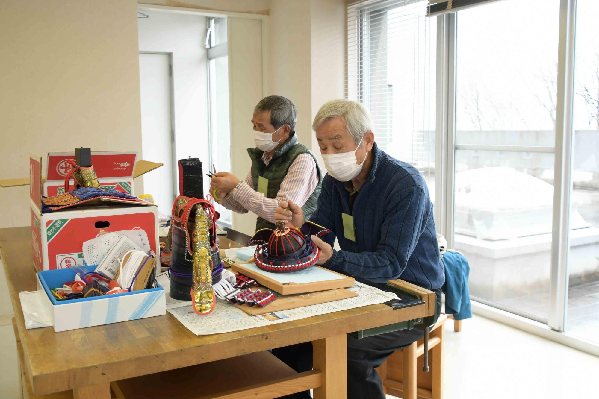 20230219敷島公民館甲冑作りを学ぼう