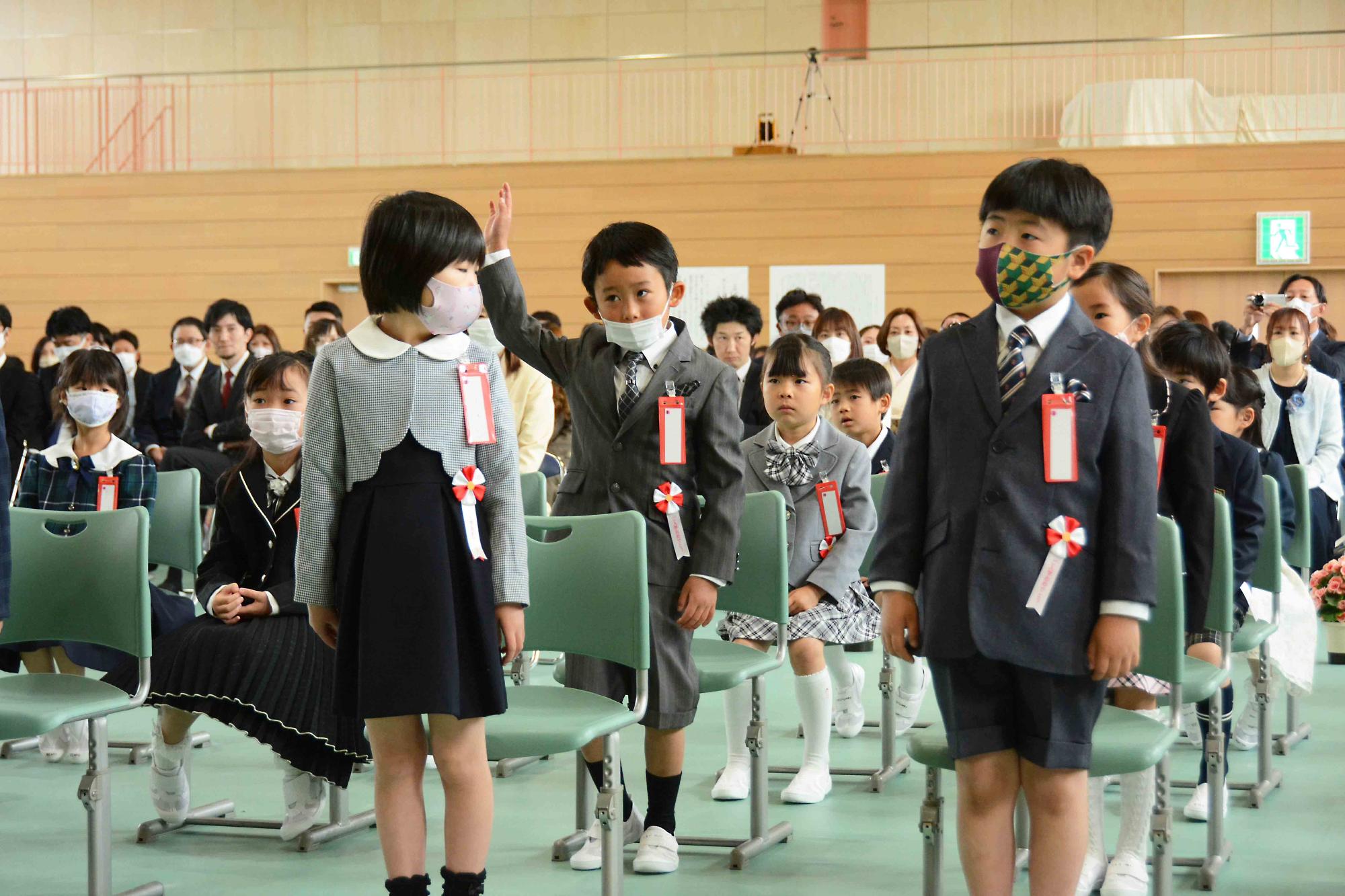20230406竜王南小学校入学式