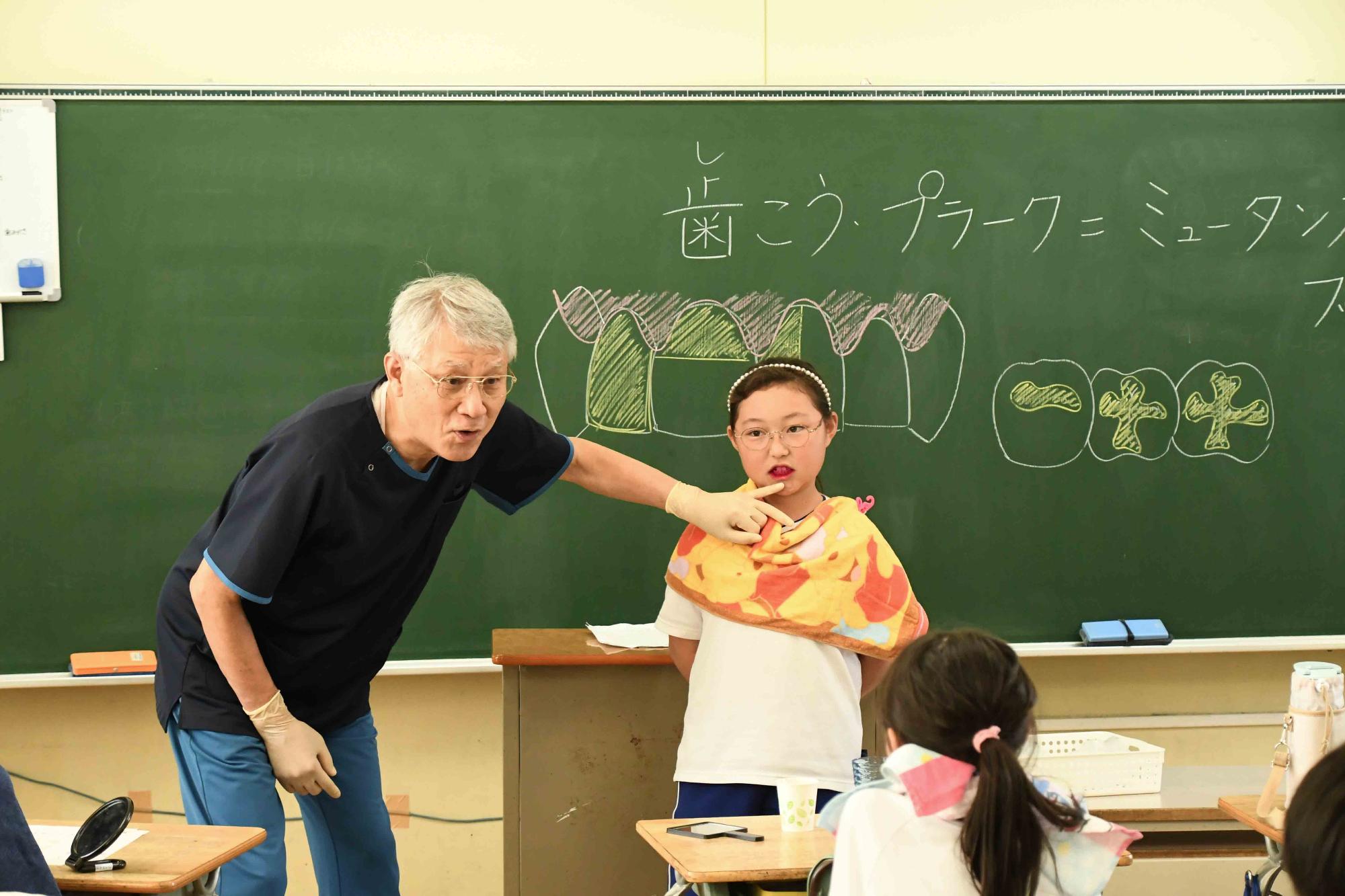 20230619敷島南小学校歯磨き指導