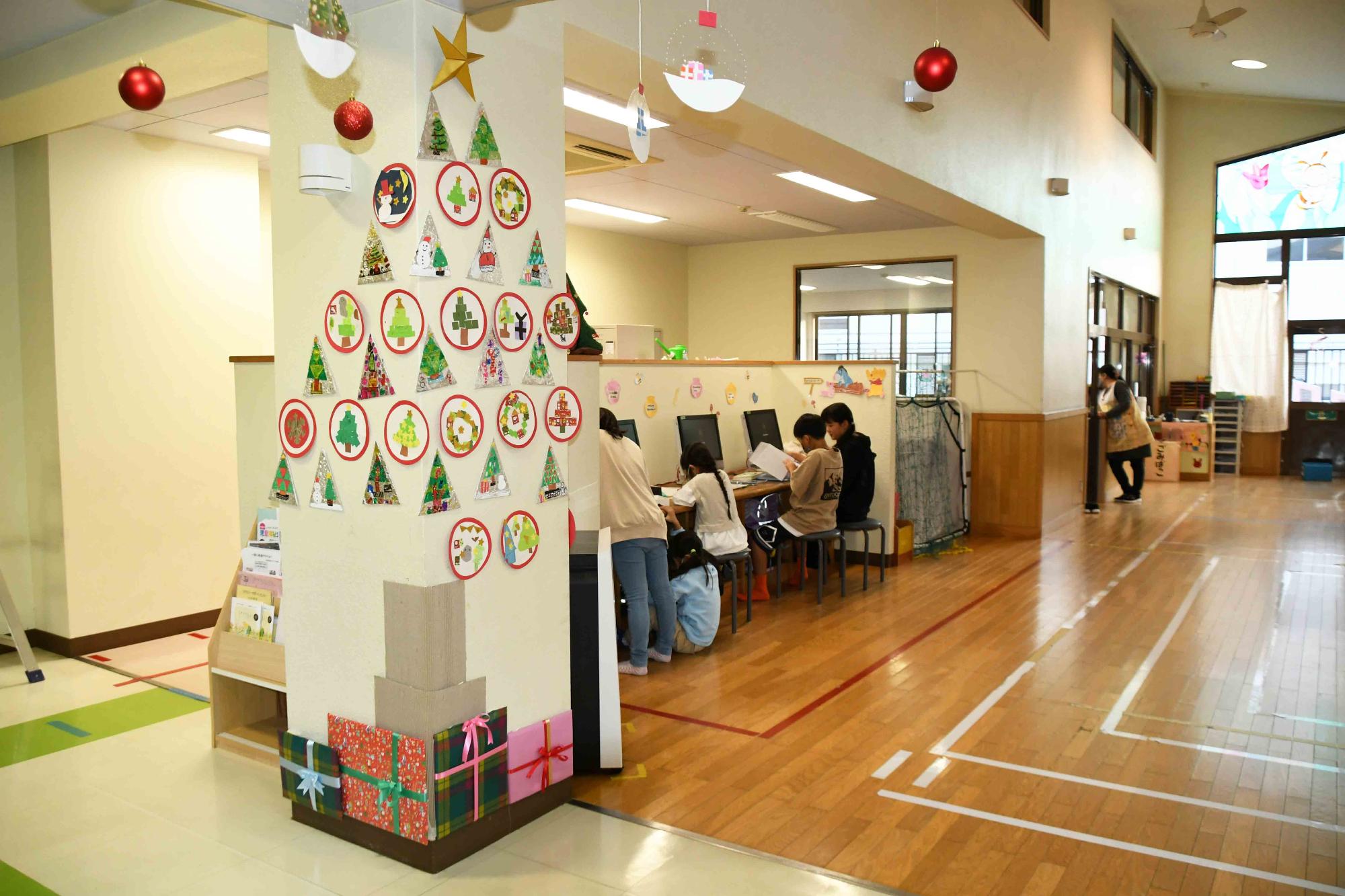 20231129敷島ふれあい中央児童館クリスマス製作