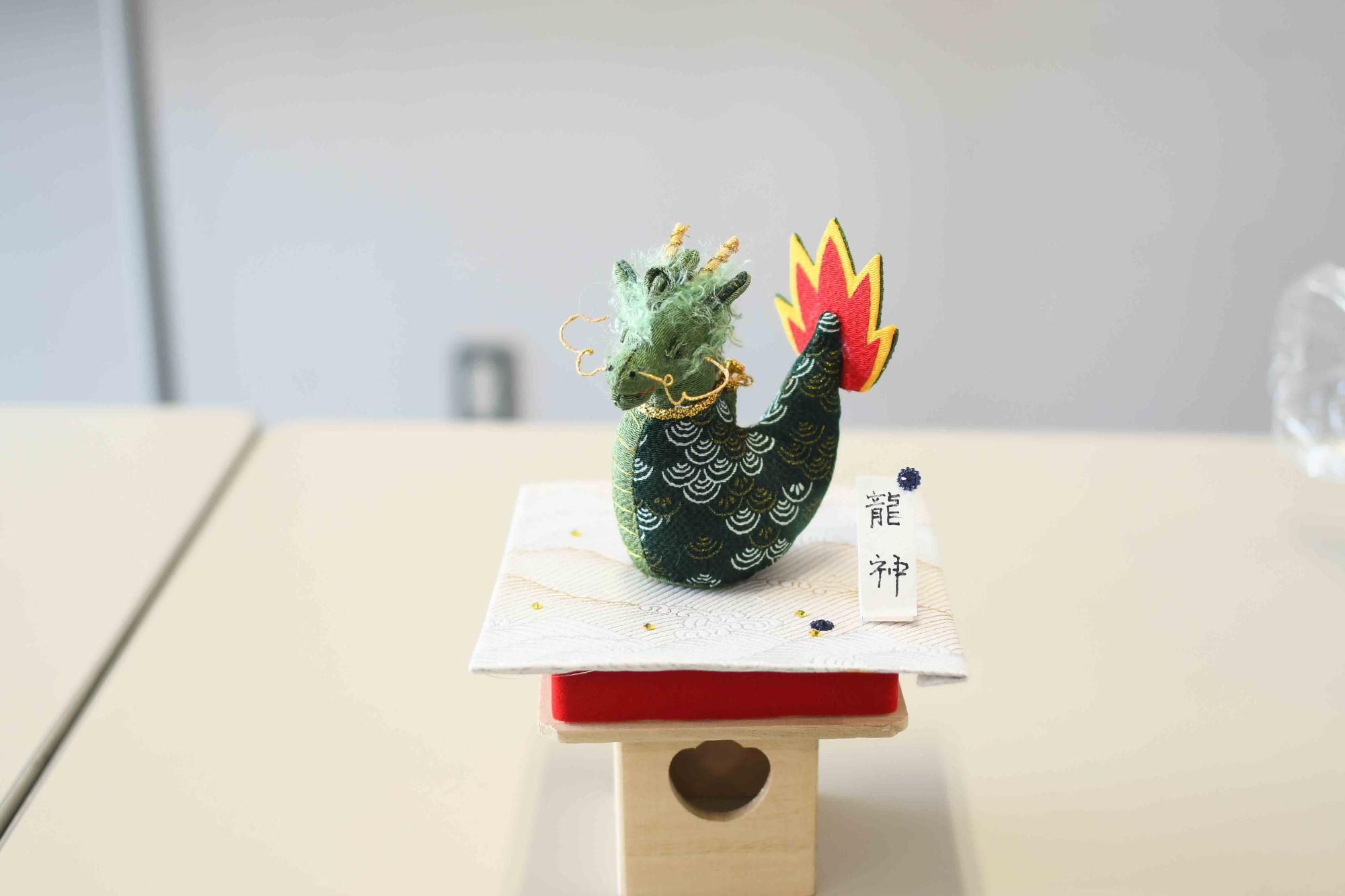 20231207ちりめんで干支飾り