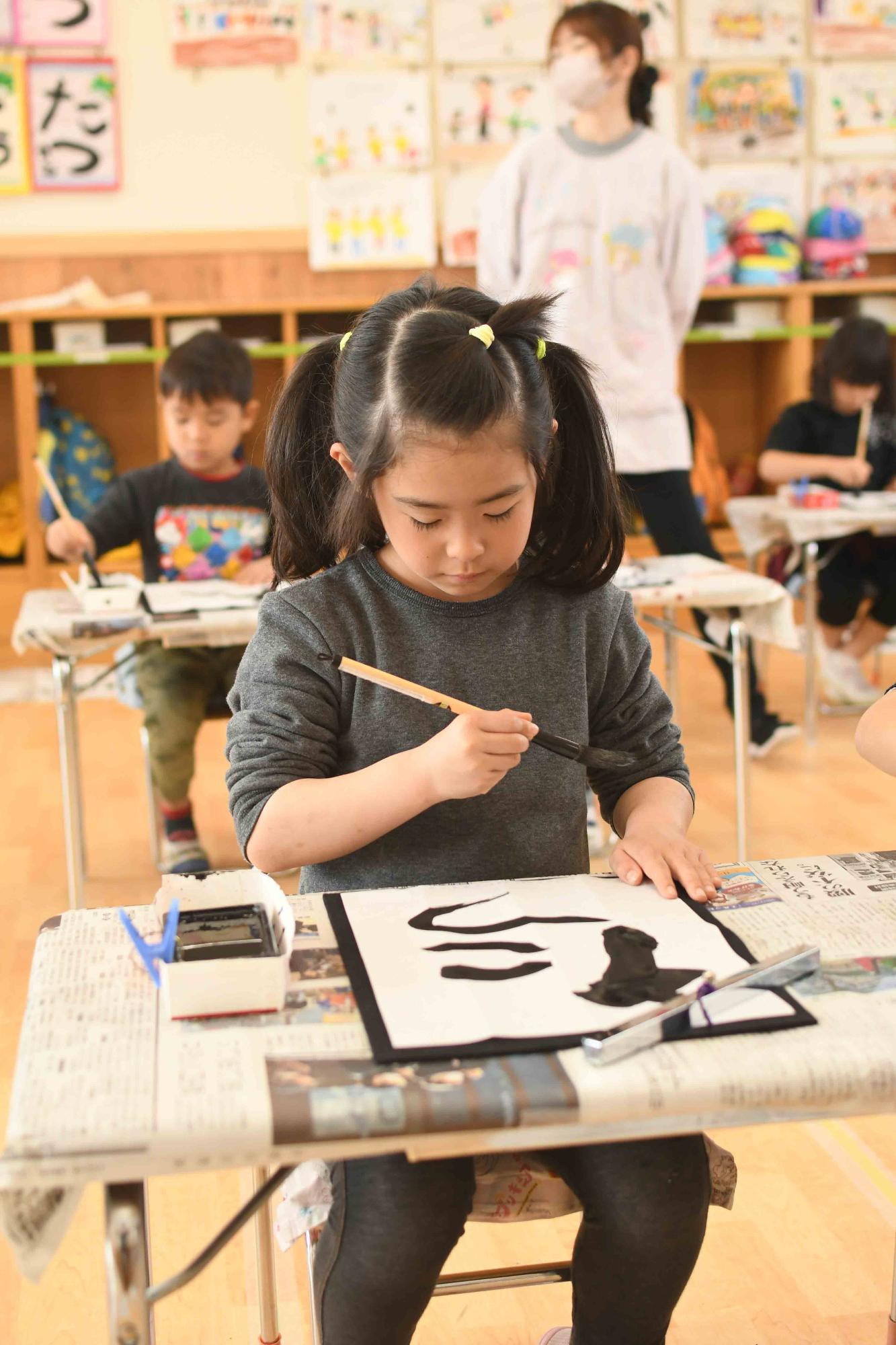20240119山日YBS席書き大会