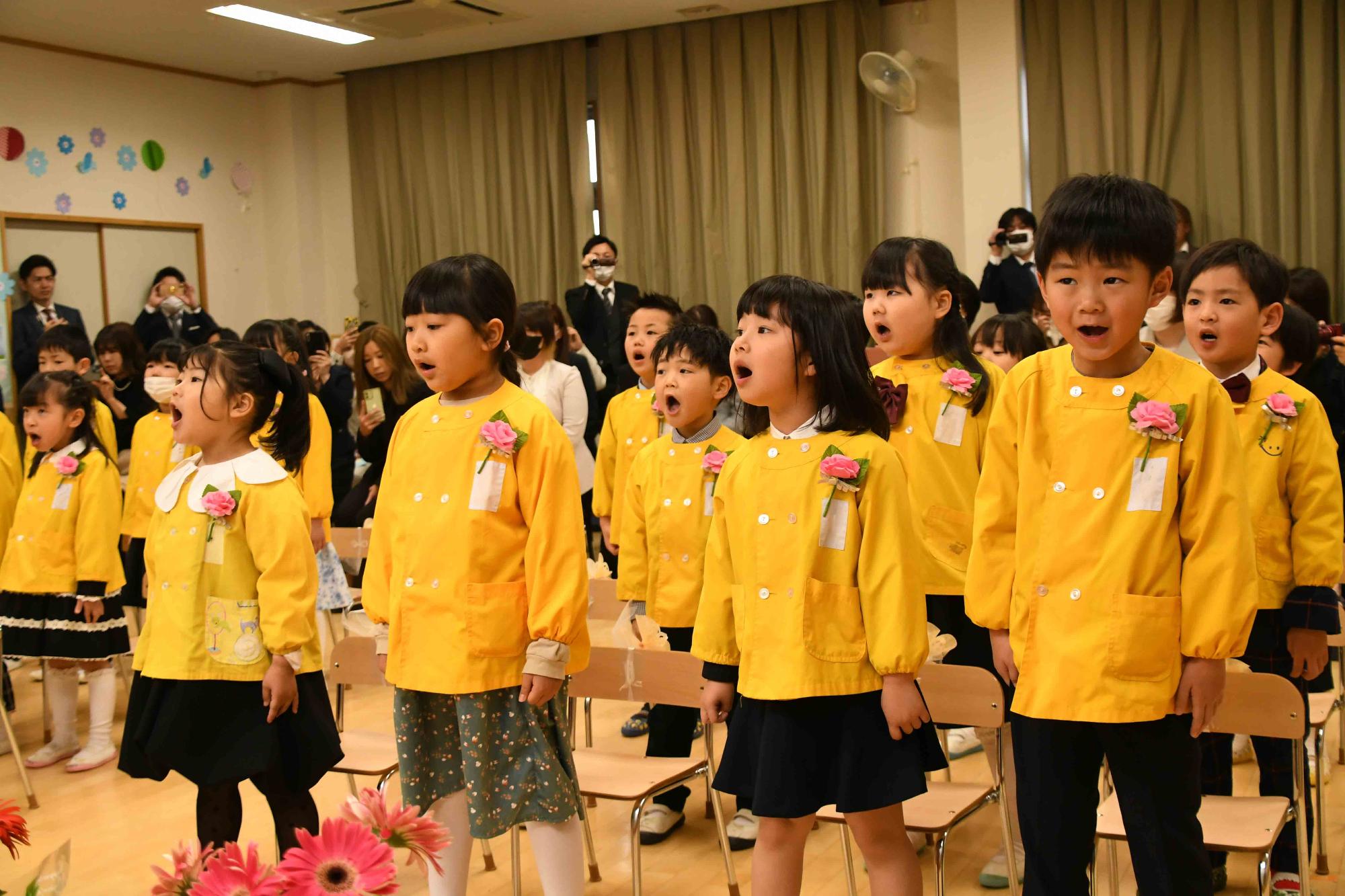 20240323竜王中央保育園卒園式