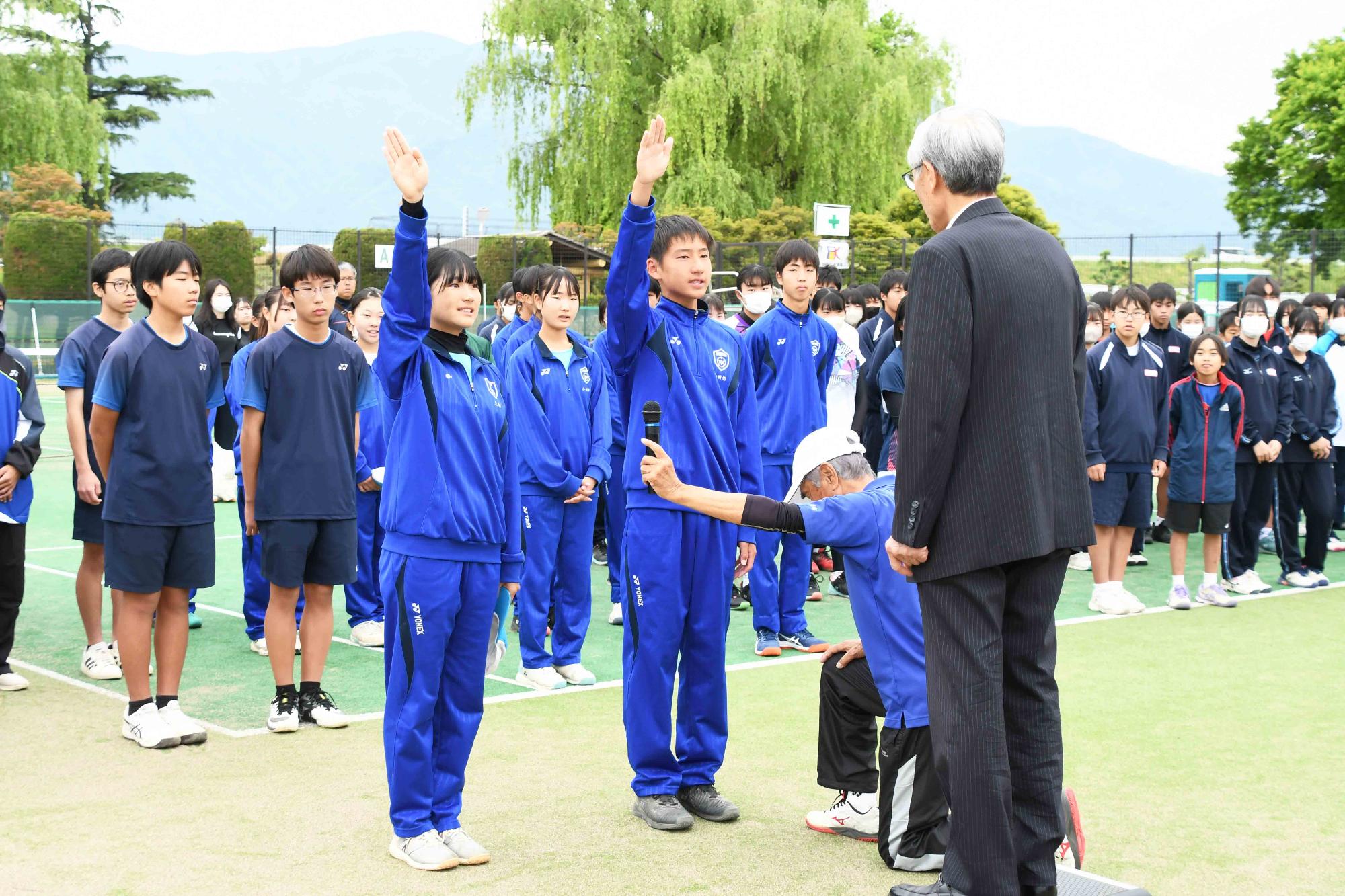 20240506甲斐市長杯争奪ソフトテニス大会
