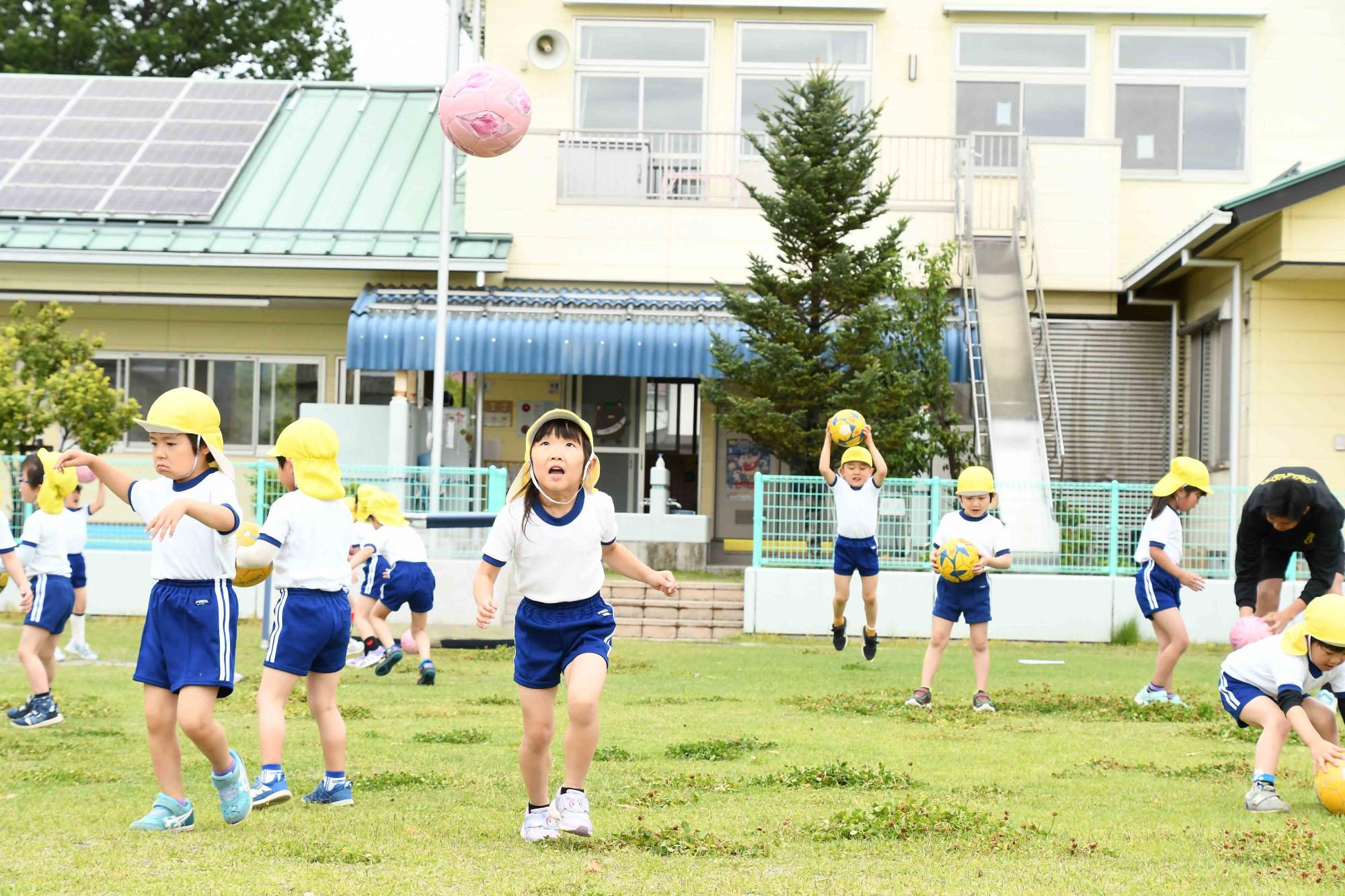 20240509竜王中央保育園サッカー教室