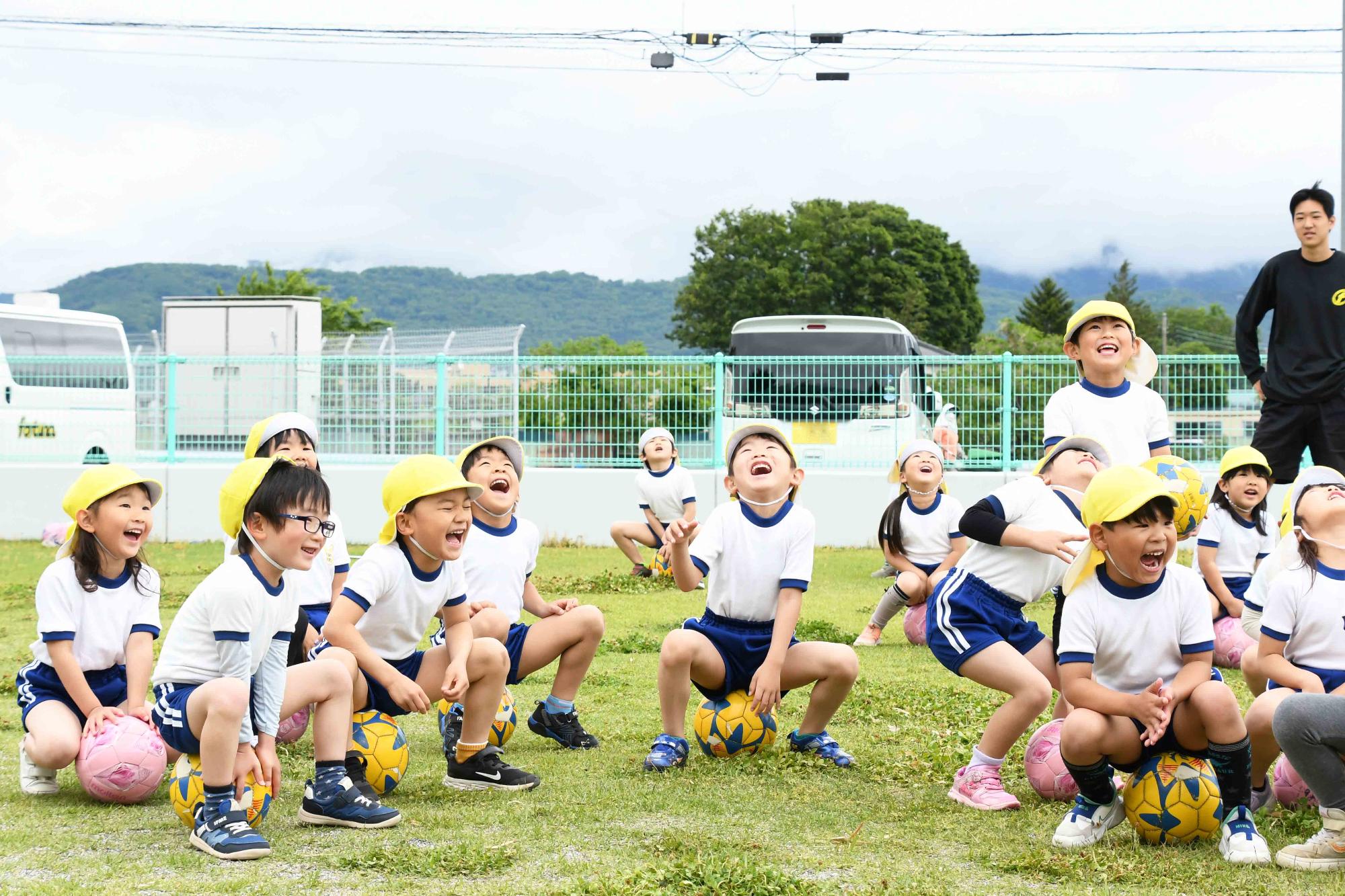 20240509竜王中央保育園サッカー教室