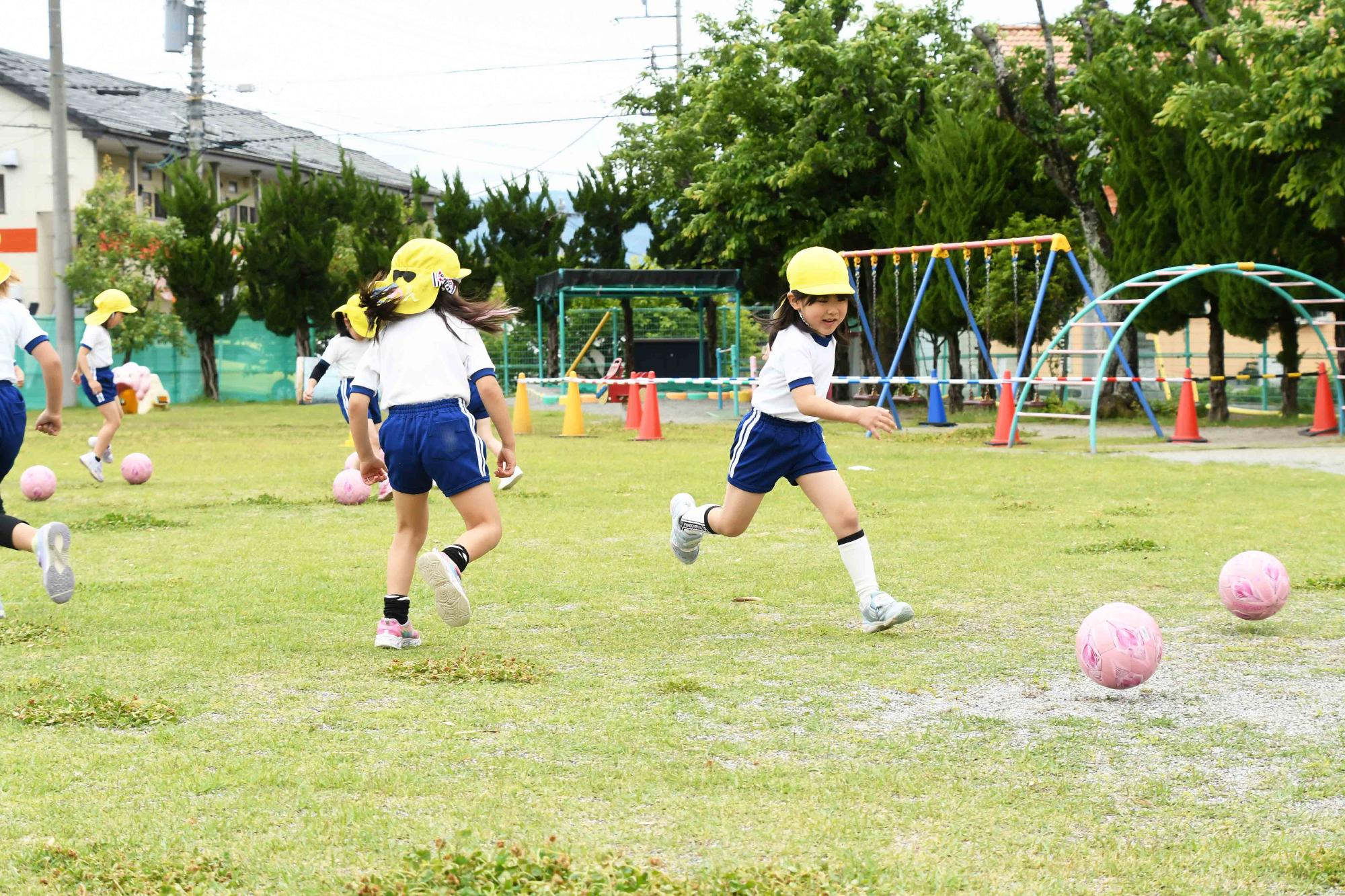 20240509竜王中央保育園サッカー教室