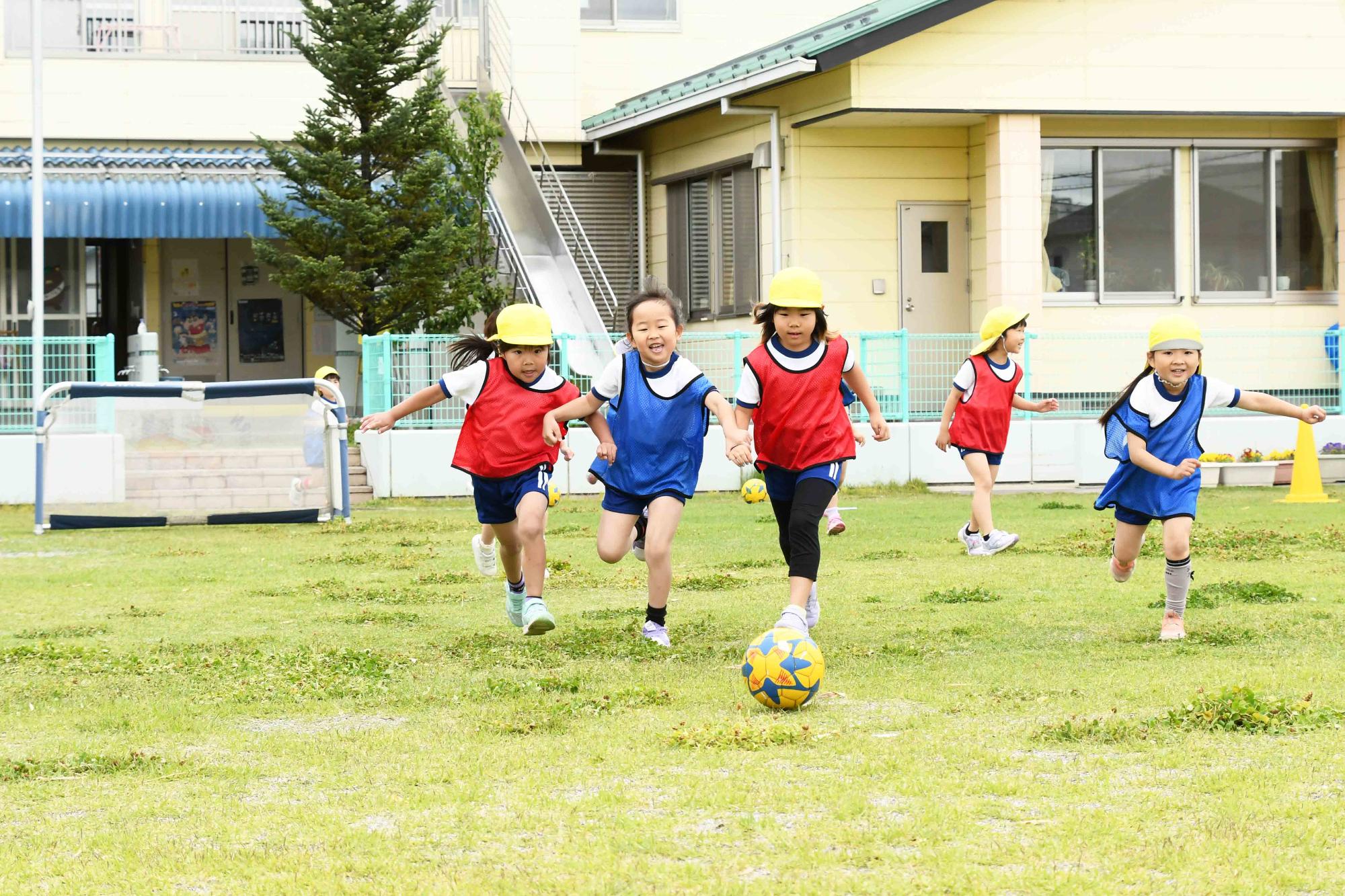 20240509竜王中央保育園サッカー教室