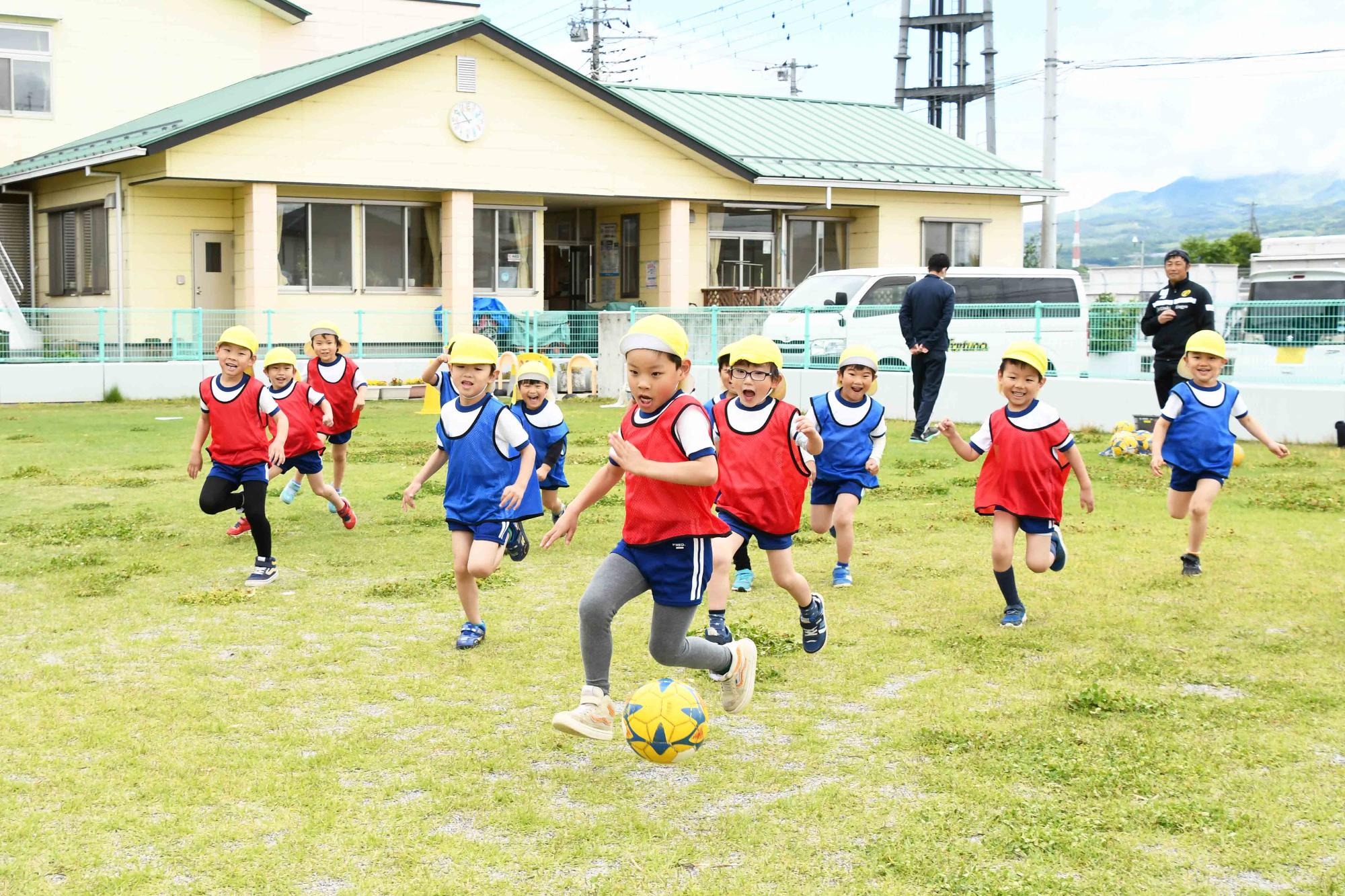 20240509竜王中央保育園サッカー教室