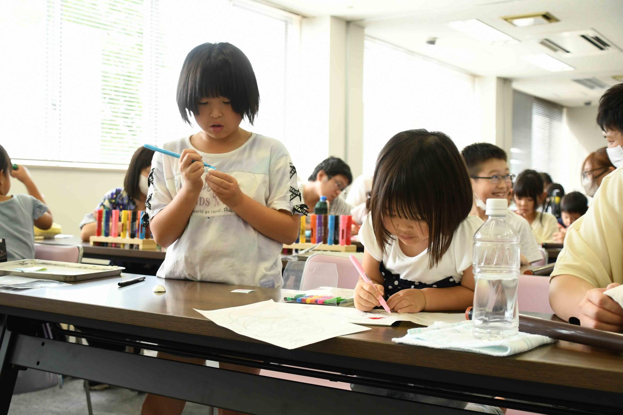 20240608親子で作ろう木のぼりてんとう虫