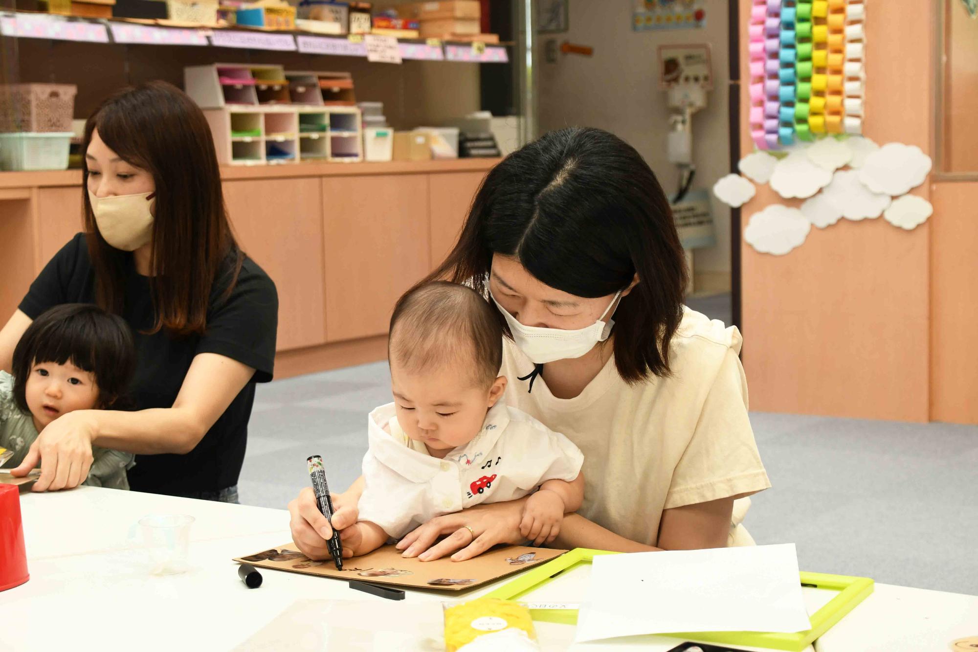 20240613竜王西児童館父の日のプレゼント製作
