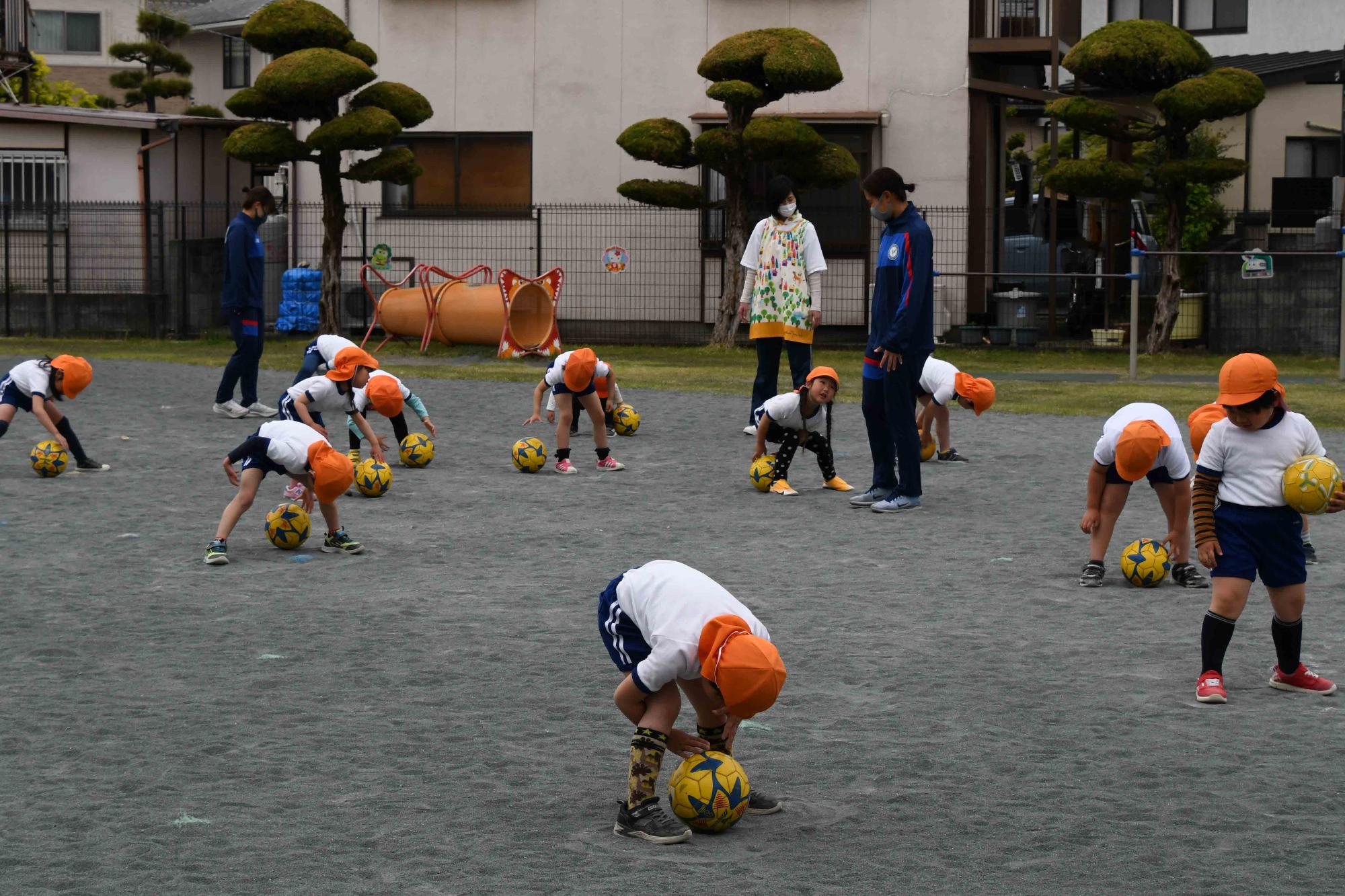 竜王北保育園キッズサッカー