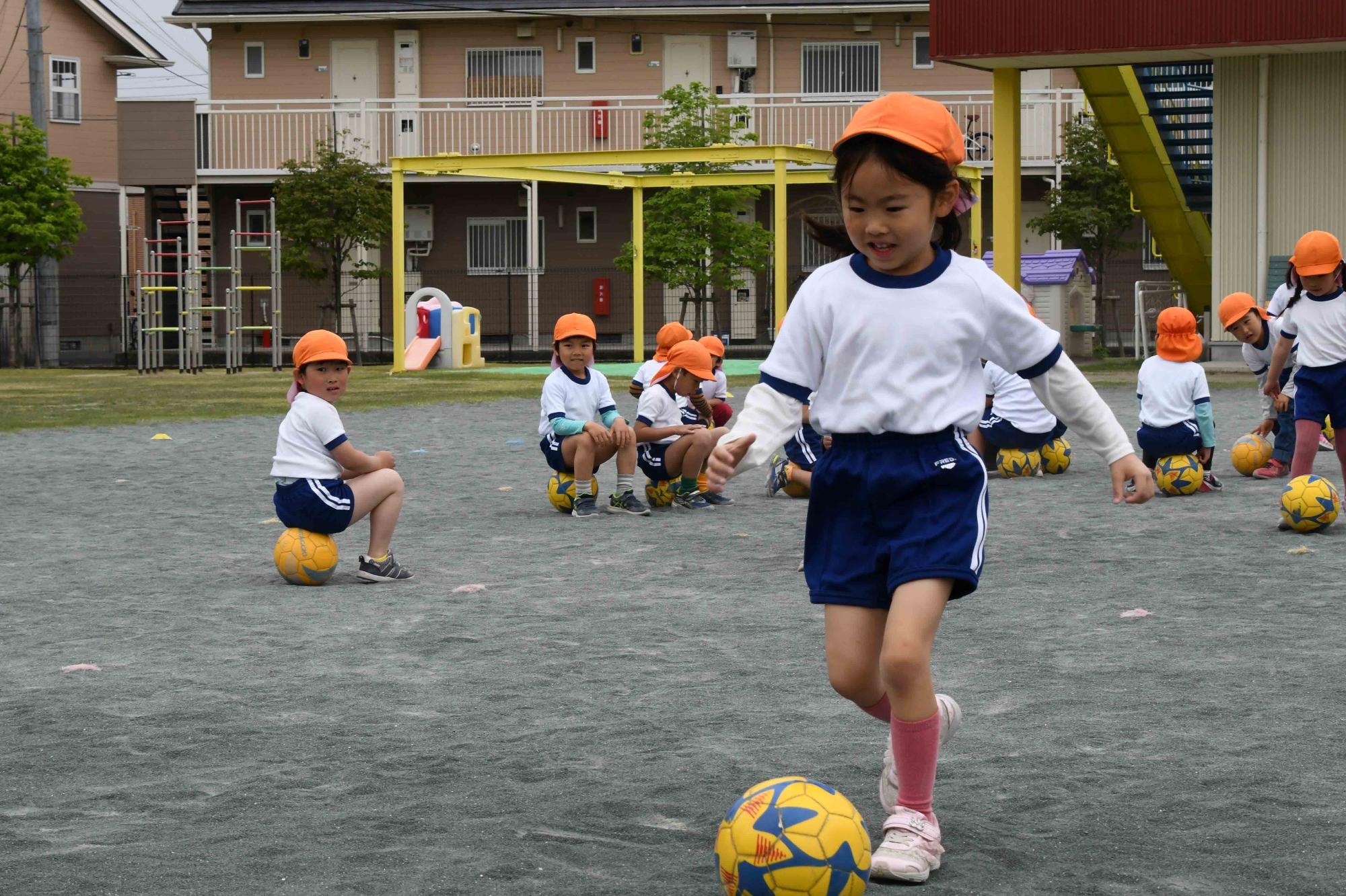 竜王北保育園キッズサッカー