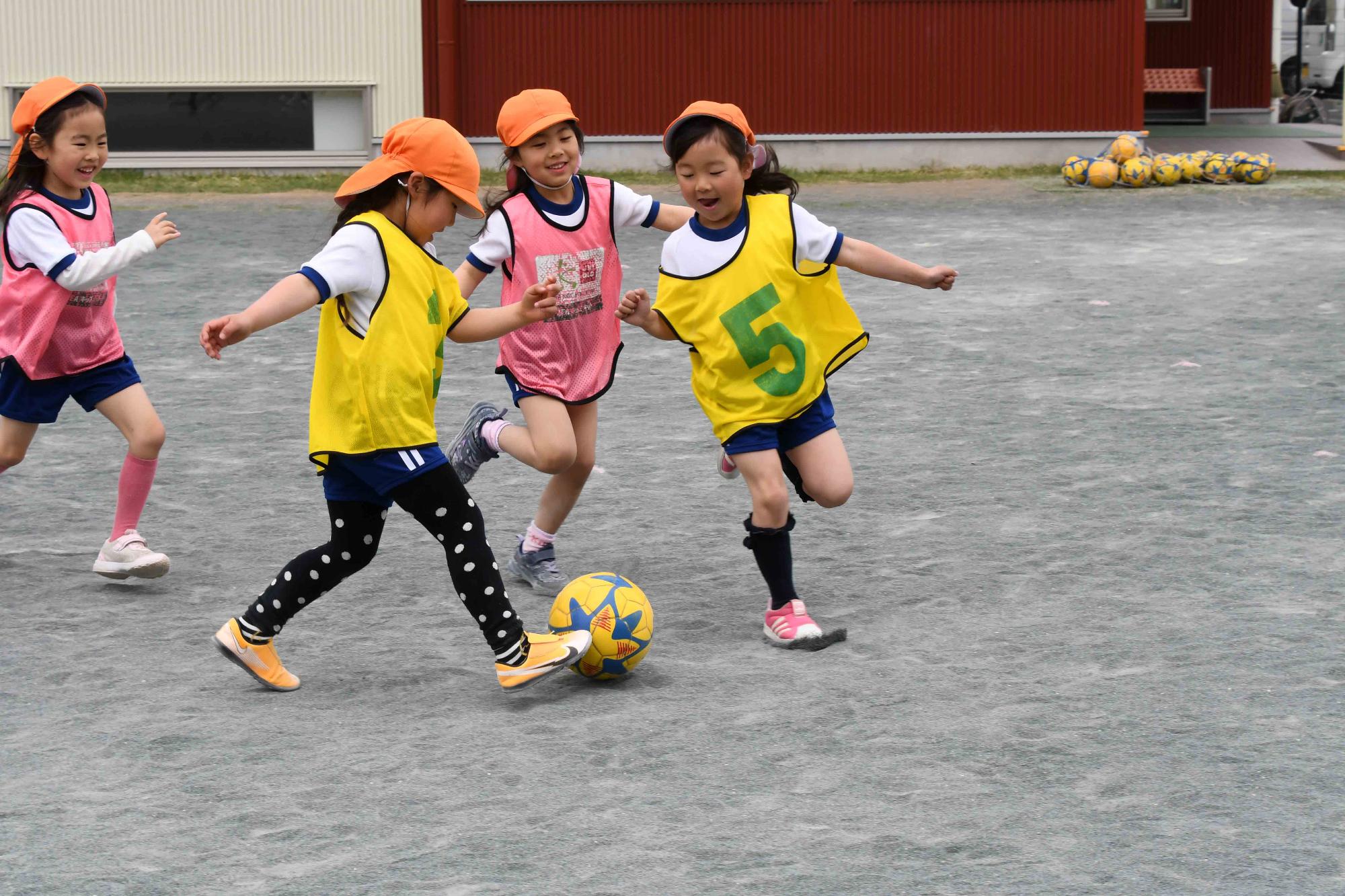 竜王北保育園キッズサッカー