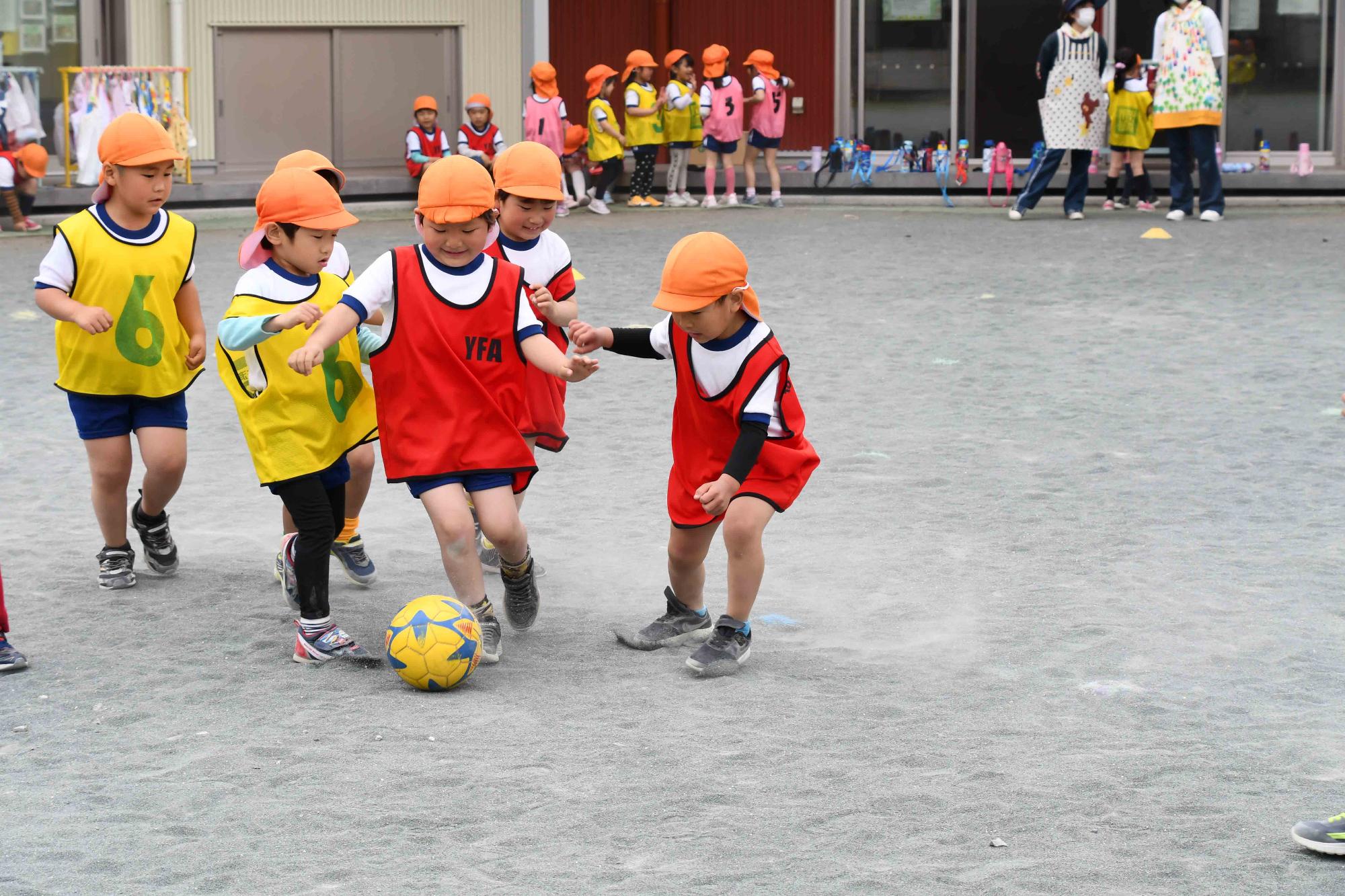 竜王北保育園キッズサッカー