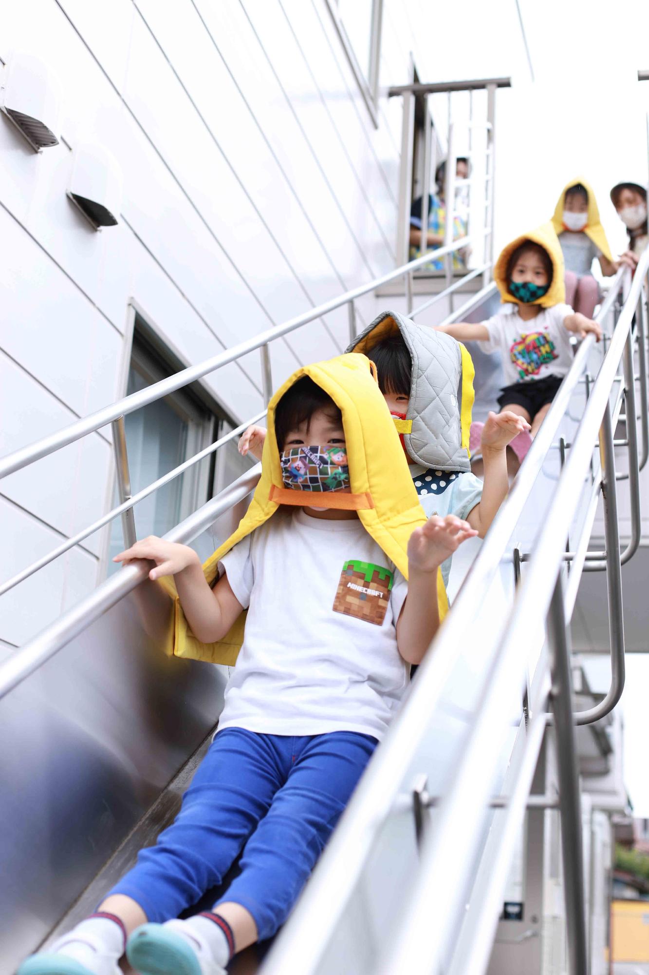 0903竜王東保育園避難訓練