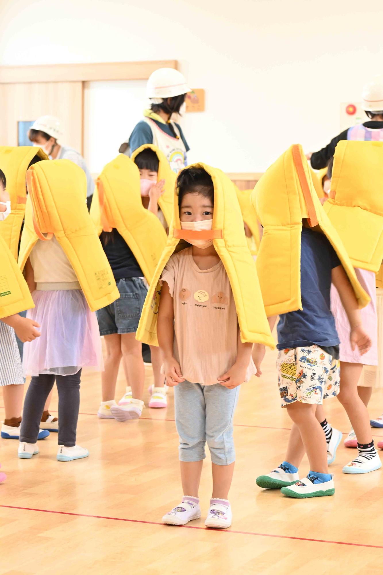 0903竜王東保育園避難訓練