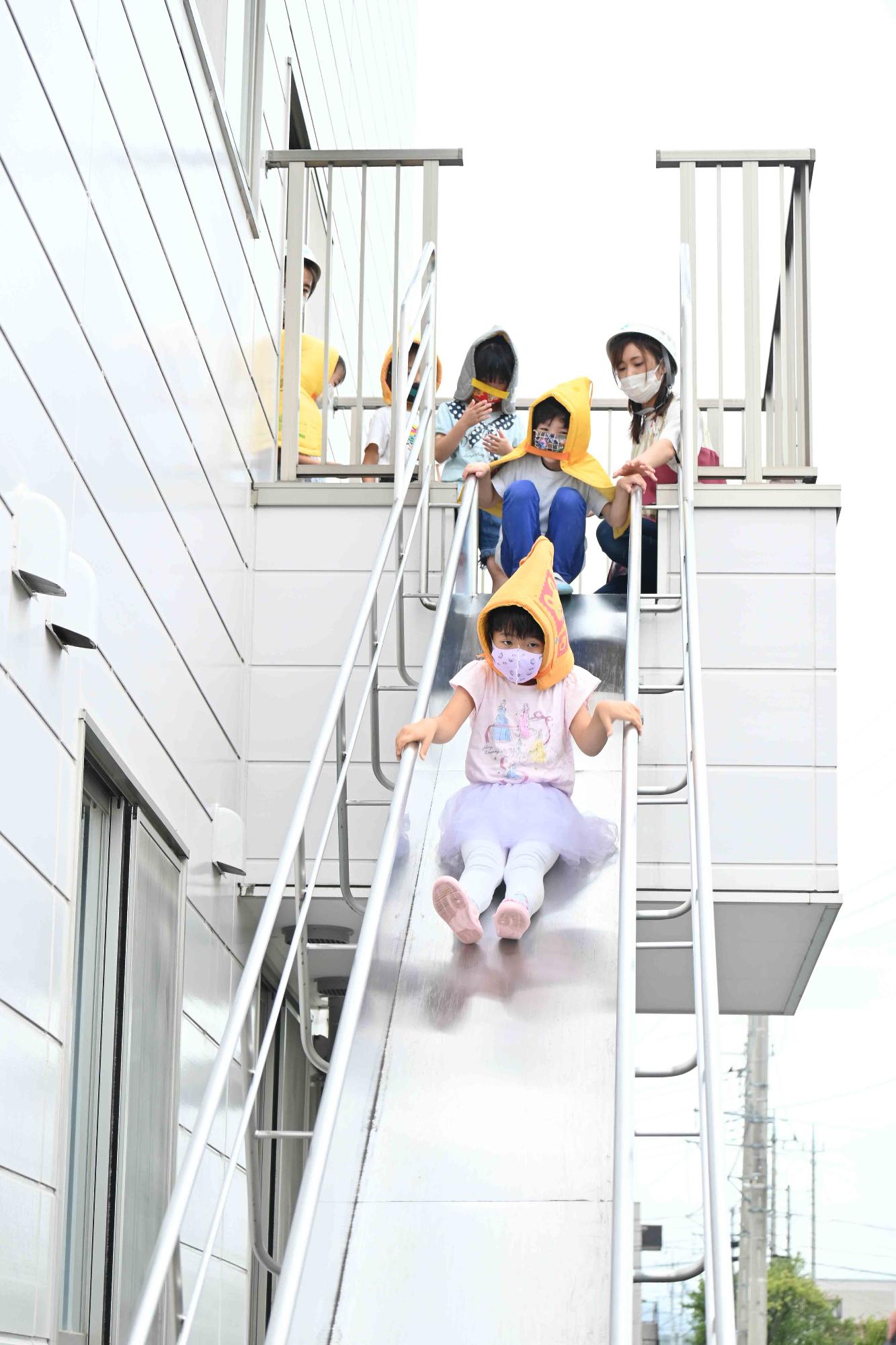 0903竜王東保育園避難訓練