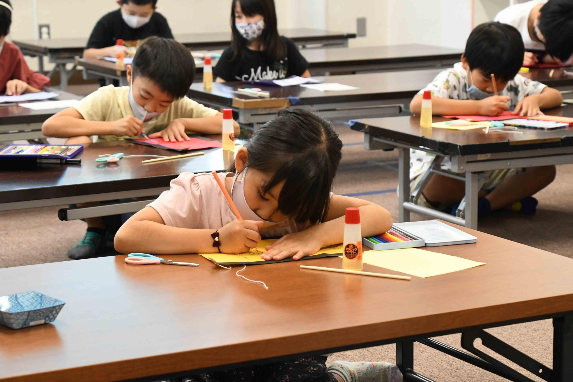 0811敷島ふれあい中央児童館ちょうちん作り