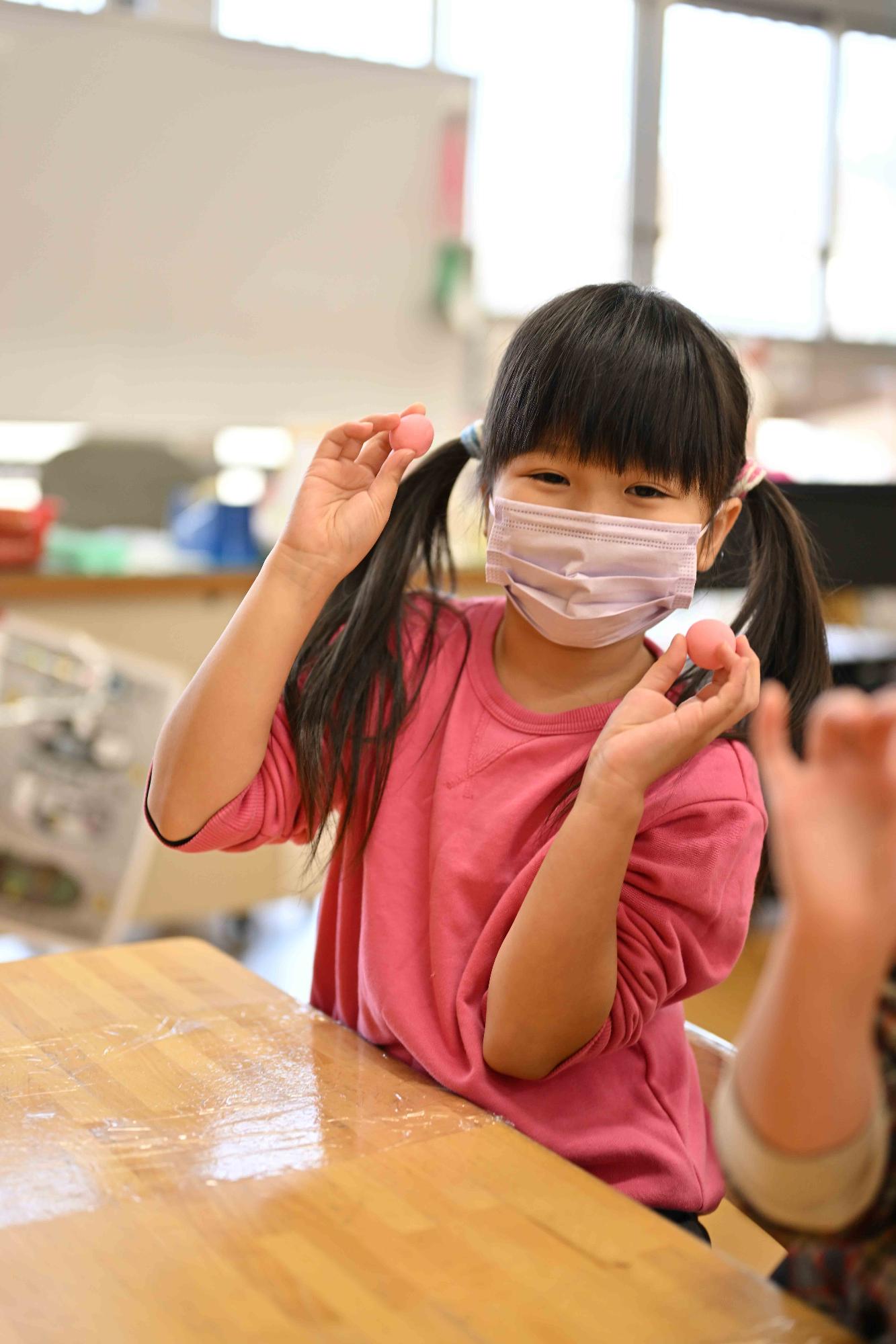 双葉西保育園まゆだま作り