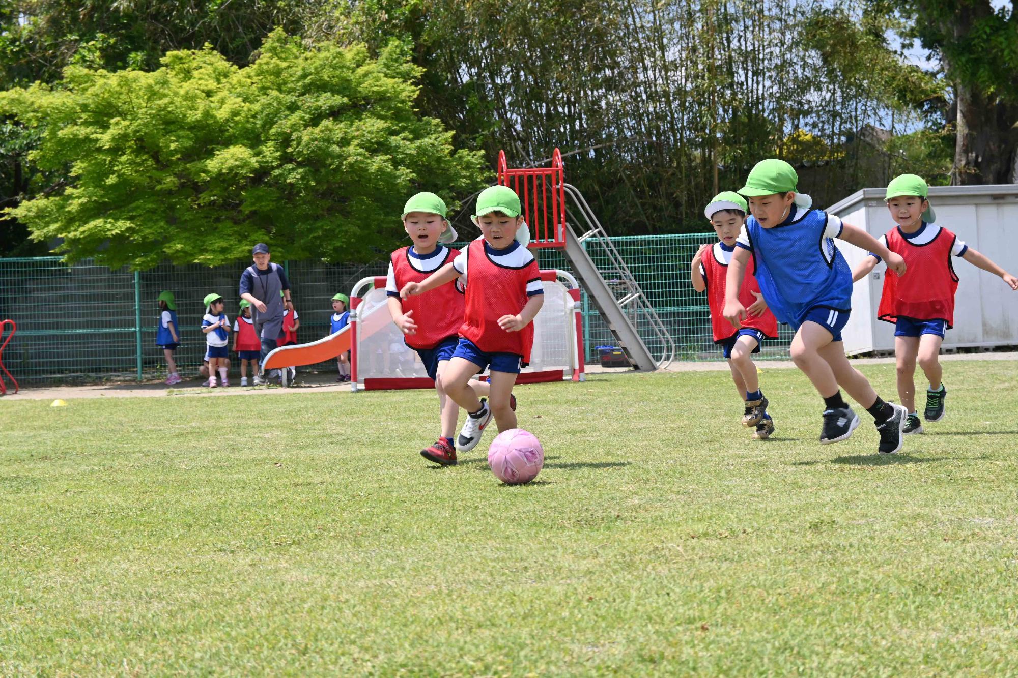 中央保育園巡回サッカー3207