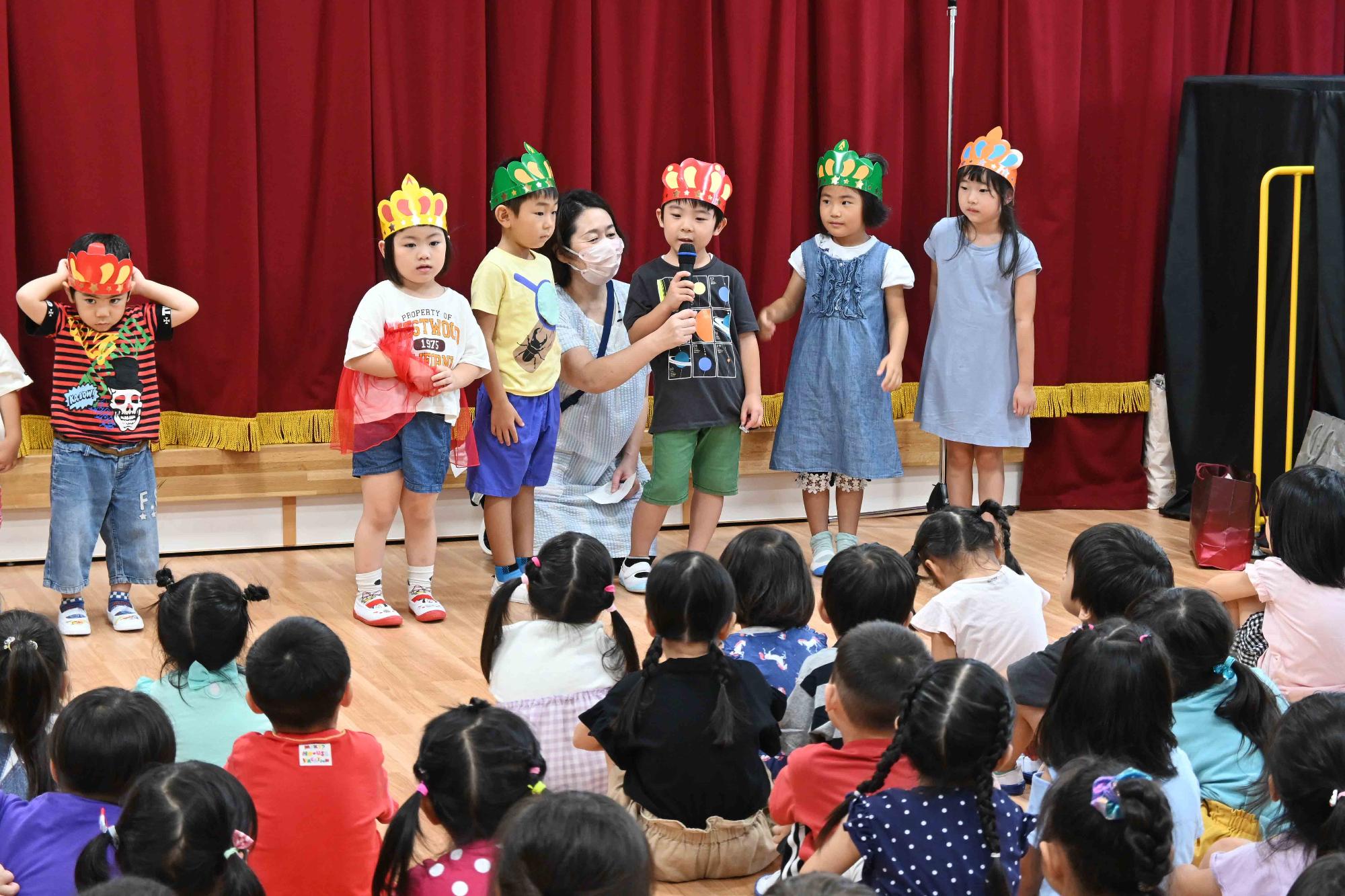 双葉西保育園太鼓であそぼう4728