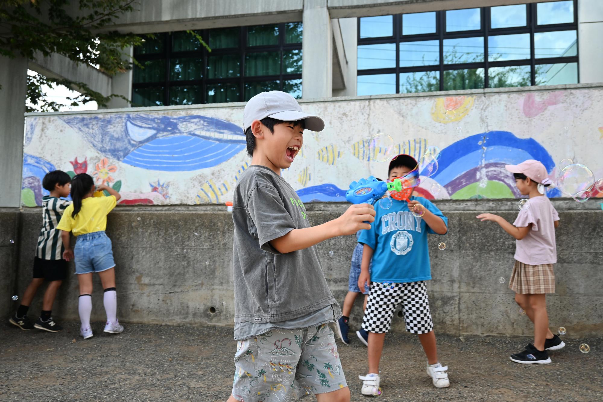 竜王北児童館しゃぼん玉2165