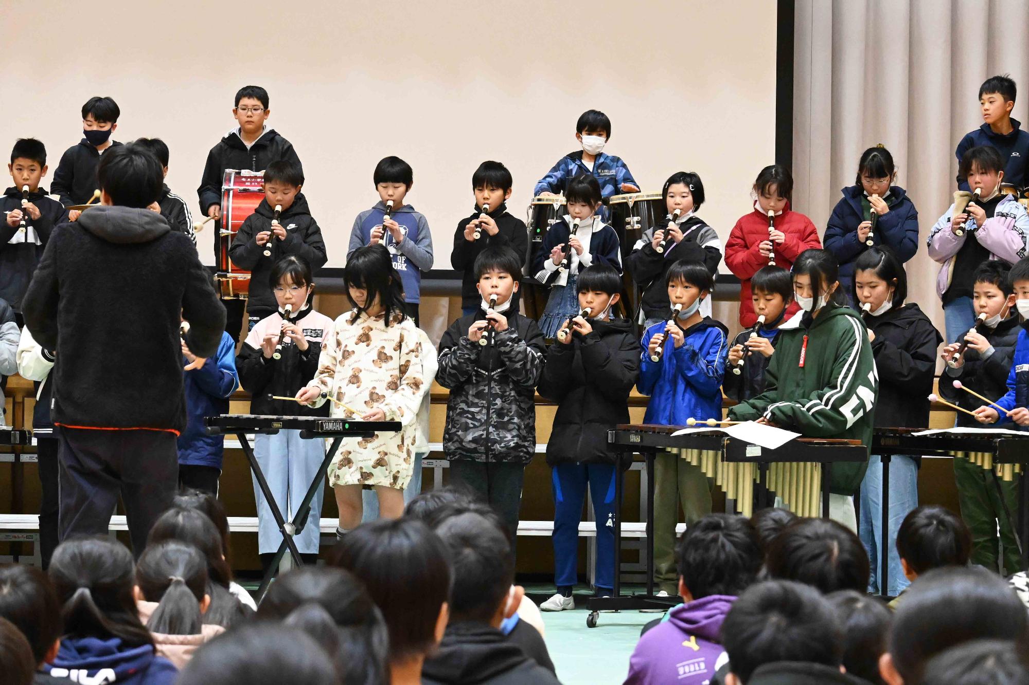 竜王小学校6年生を送る会1577