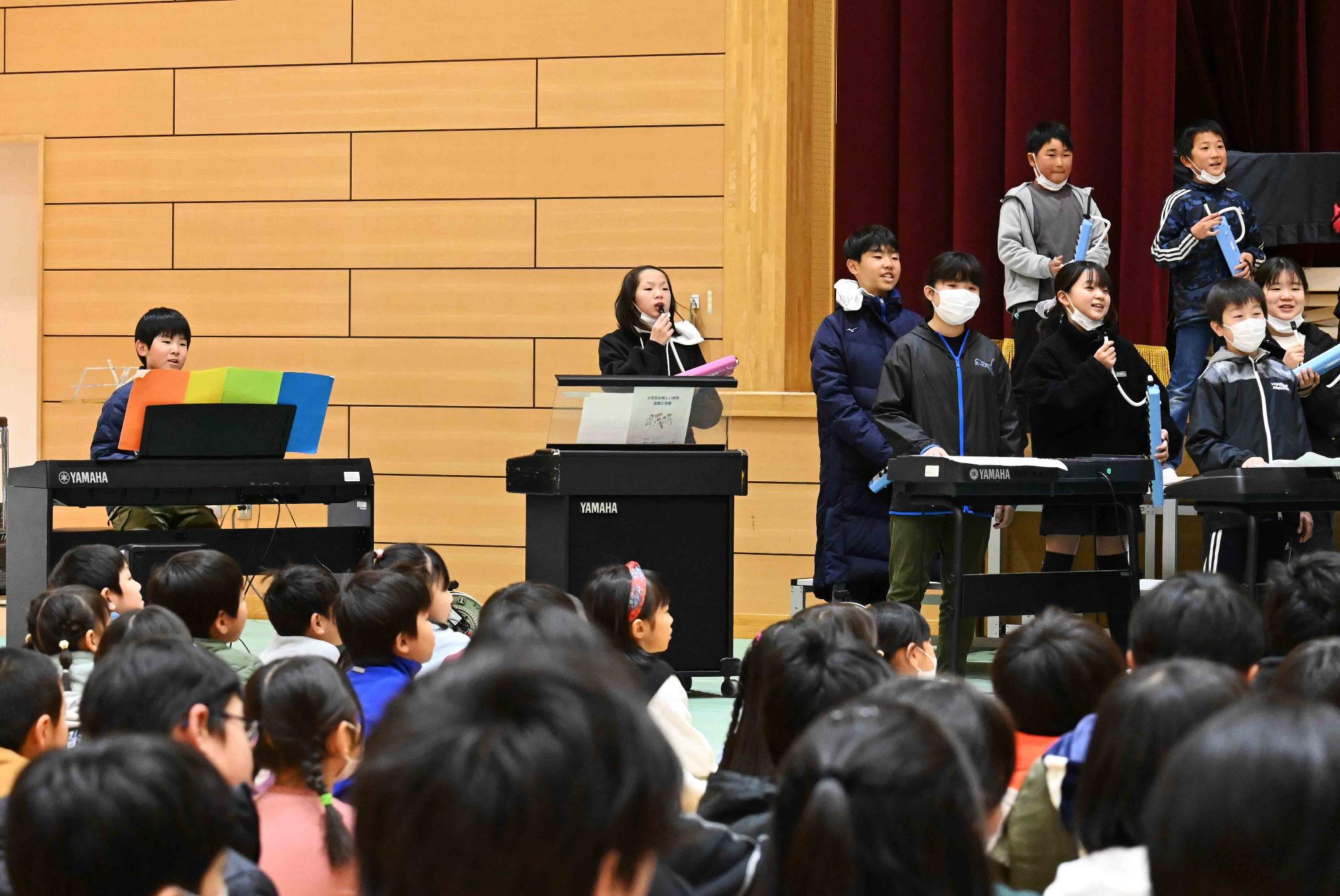 竜王小学校6年生を送る会1583