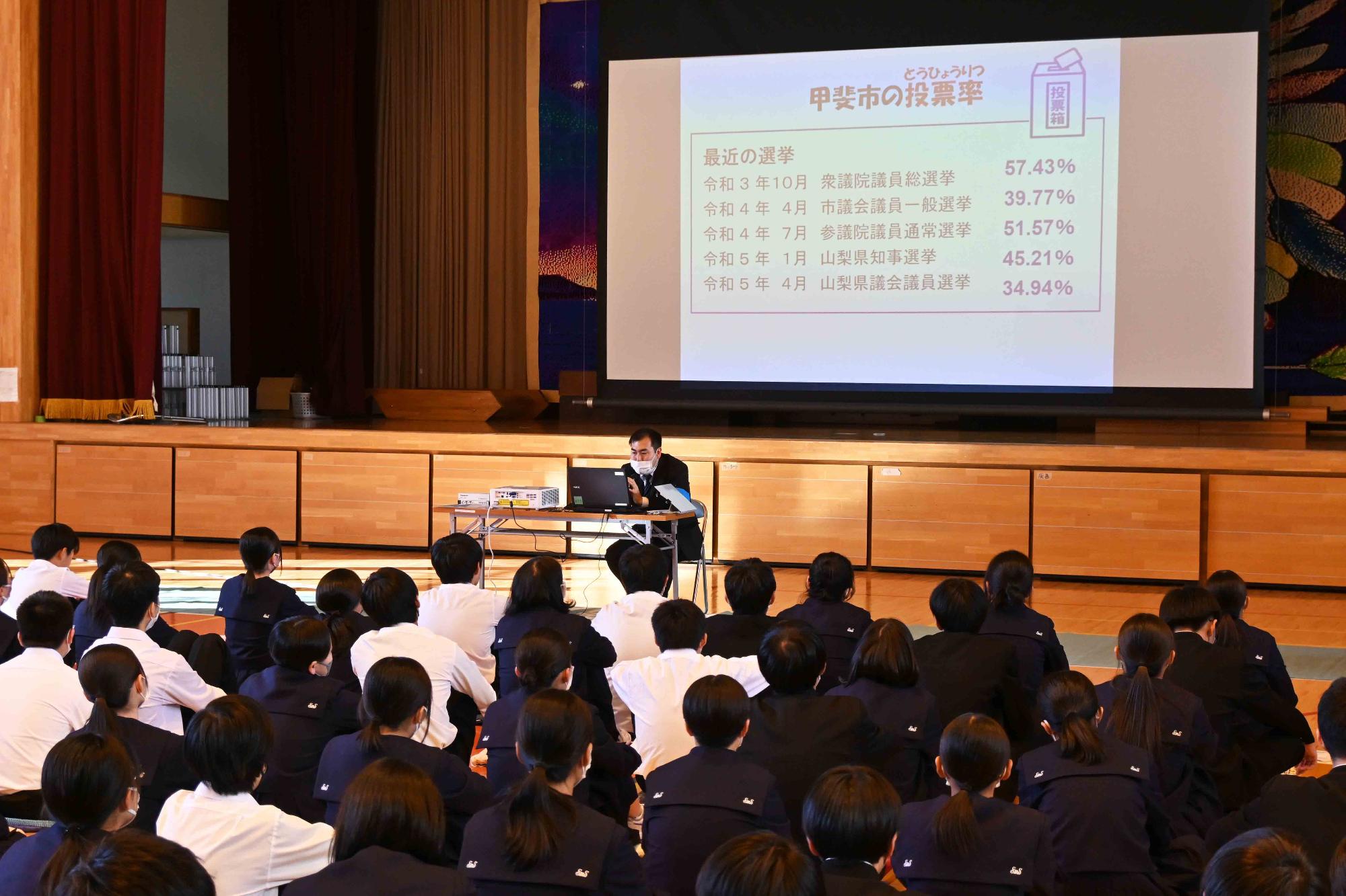 選挙出前授業4766