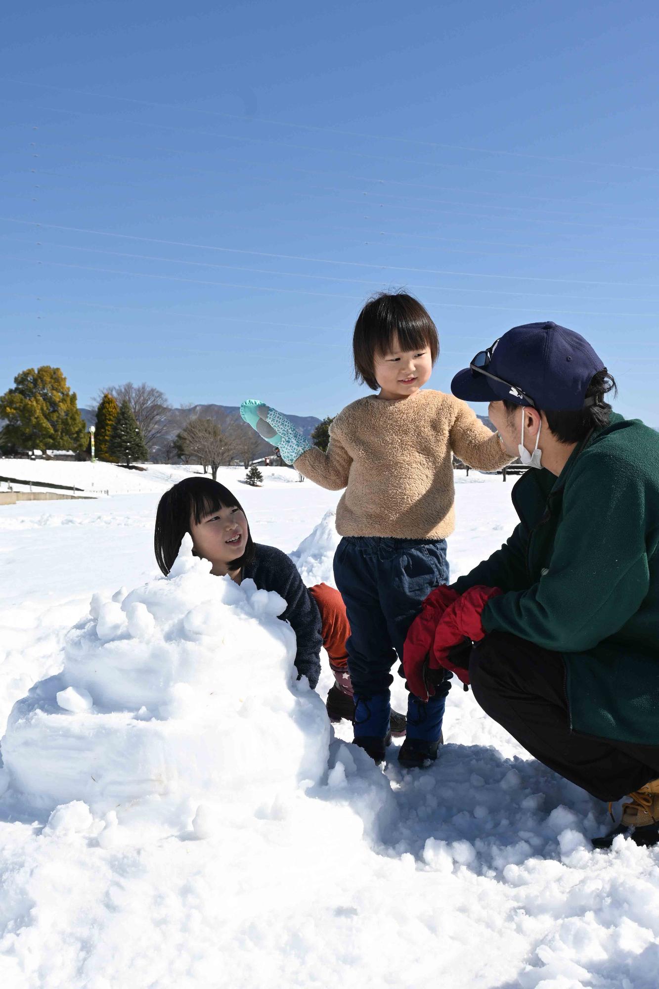 市内積雪2852