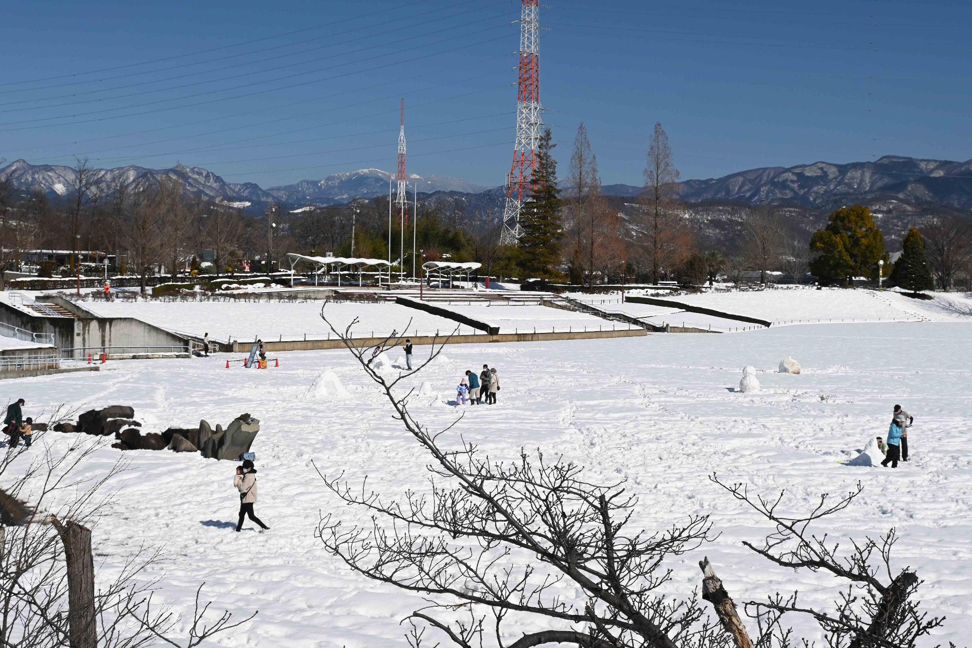 市内積雪2897